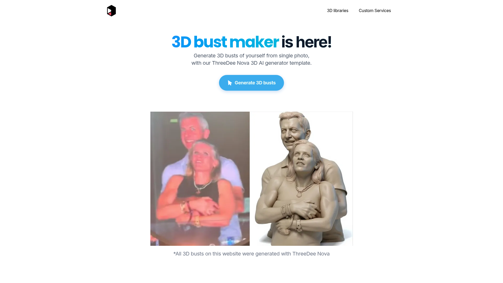 3D Bust Maker logo