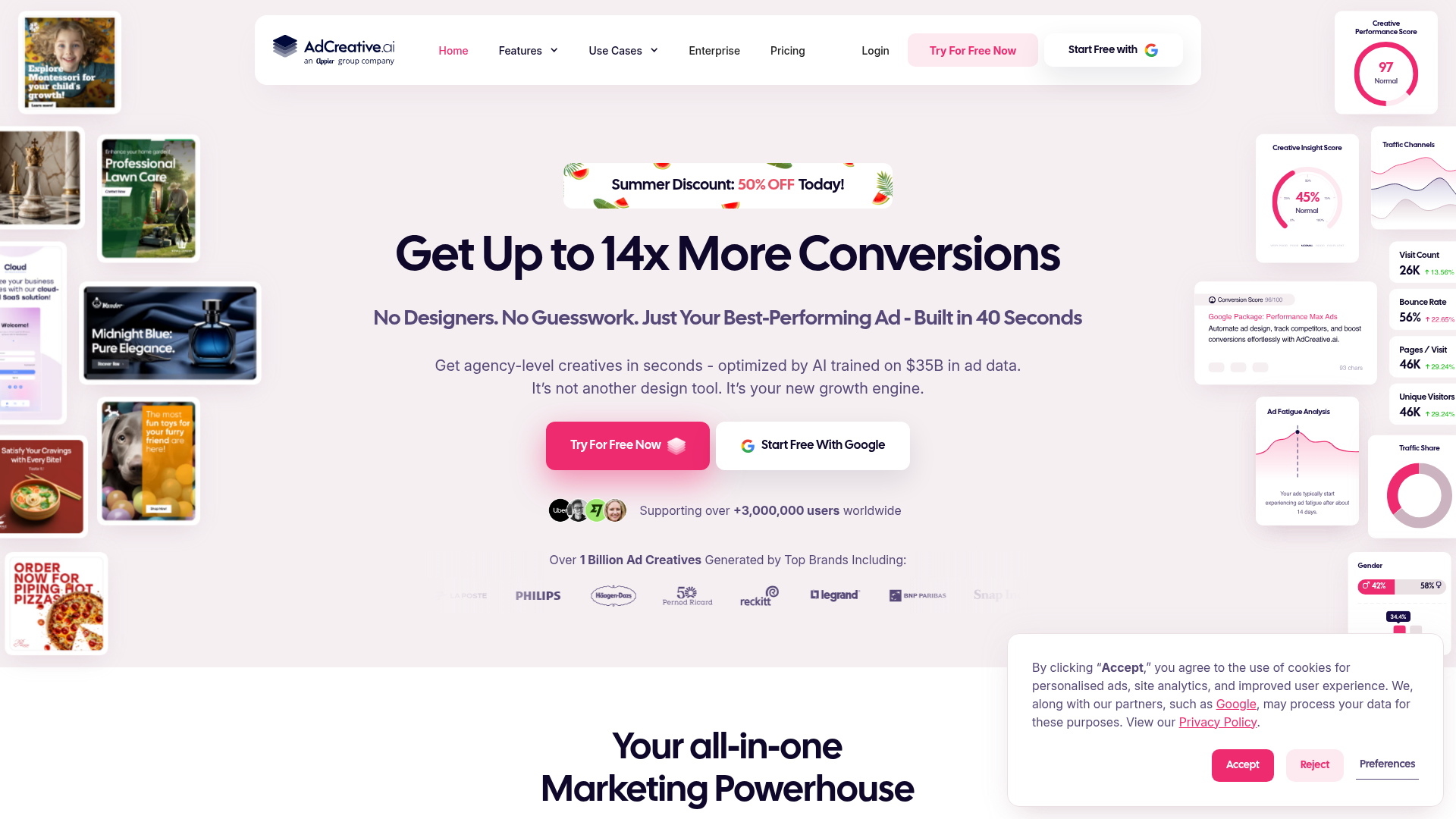 AdCreative.ai screenshot
