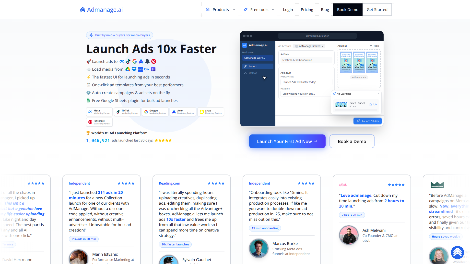 AdManage.ai screenshot