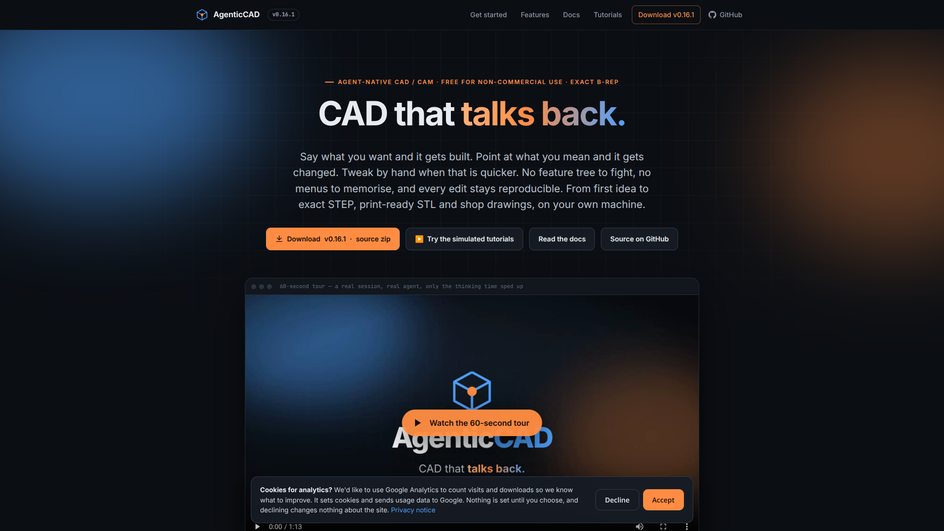 Agentic CAD logo