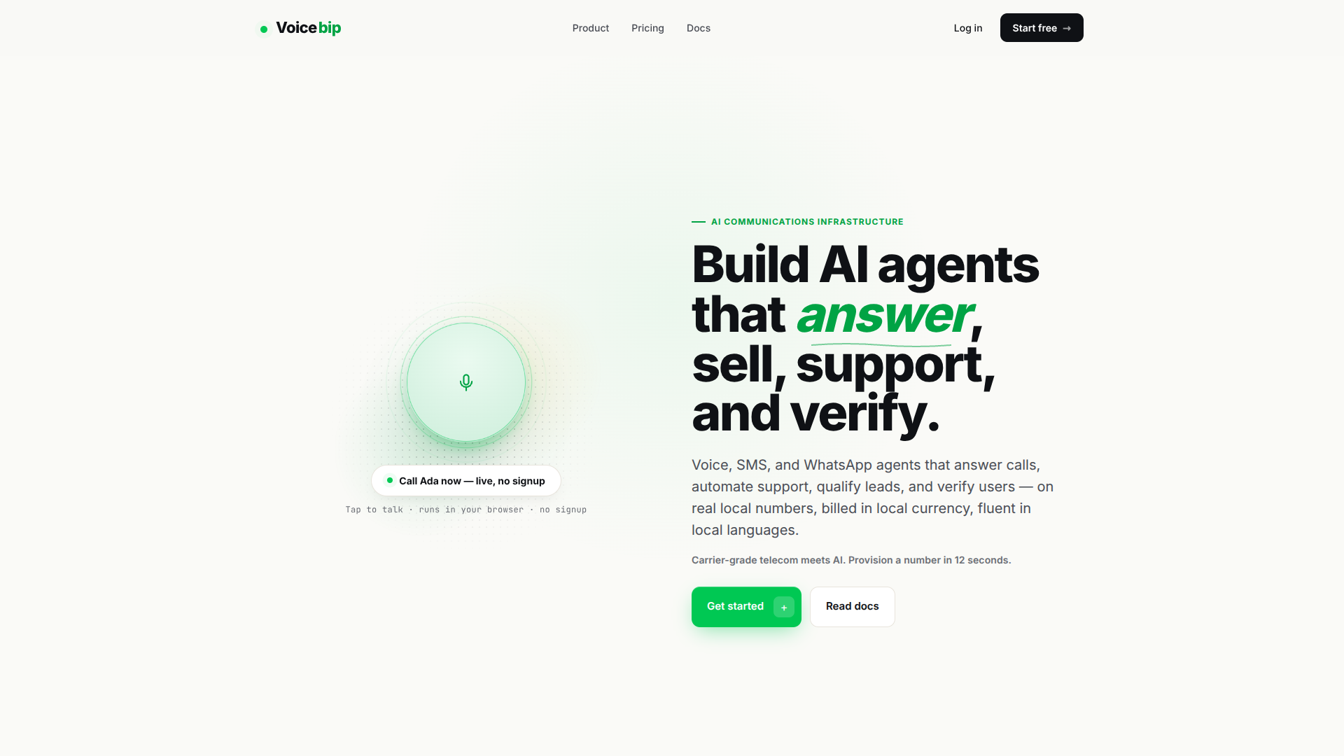 AI Agent Platform for Nigerian Developer logo