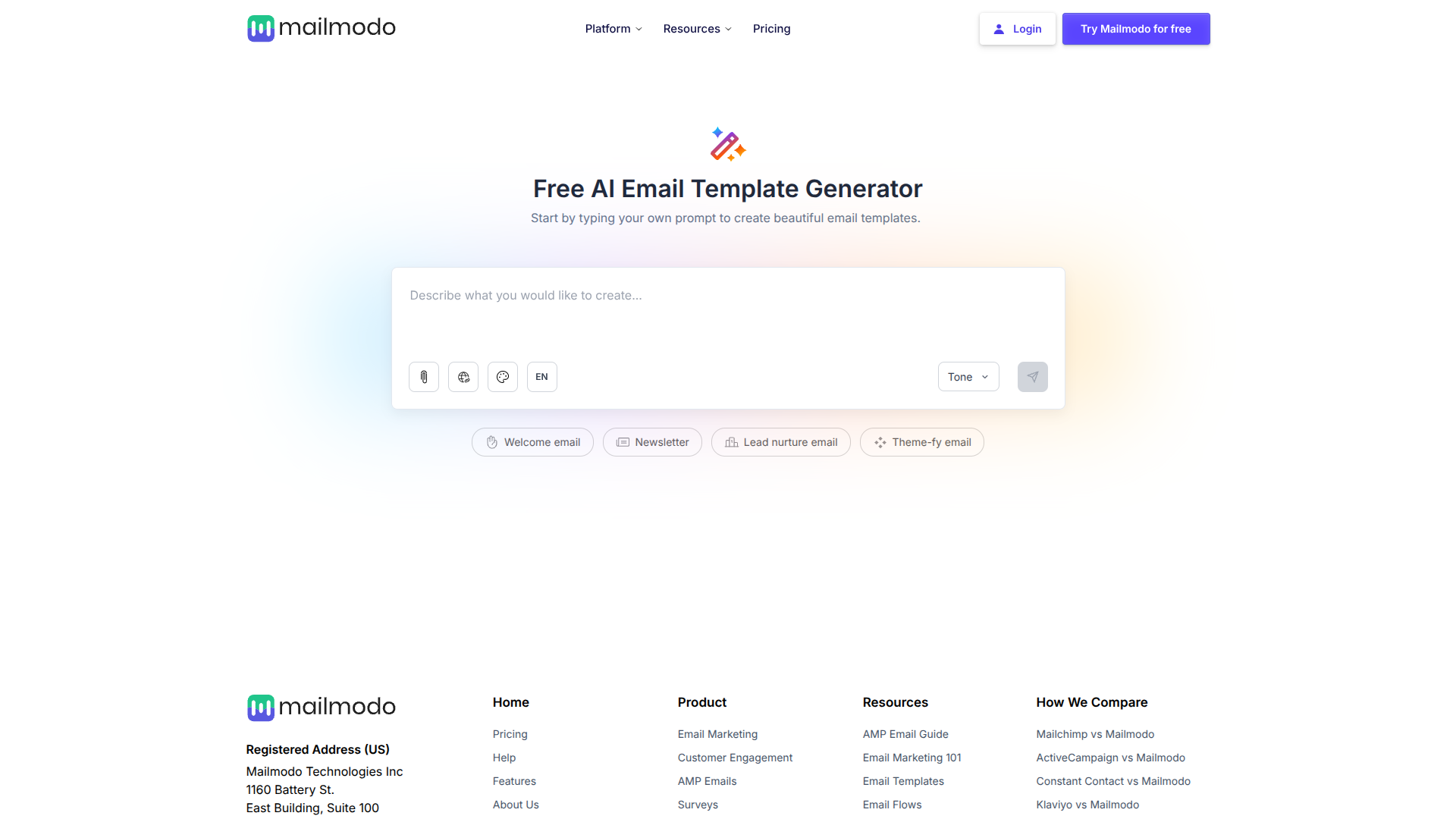 AI Email Template Generator logo