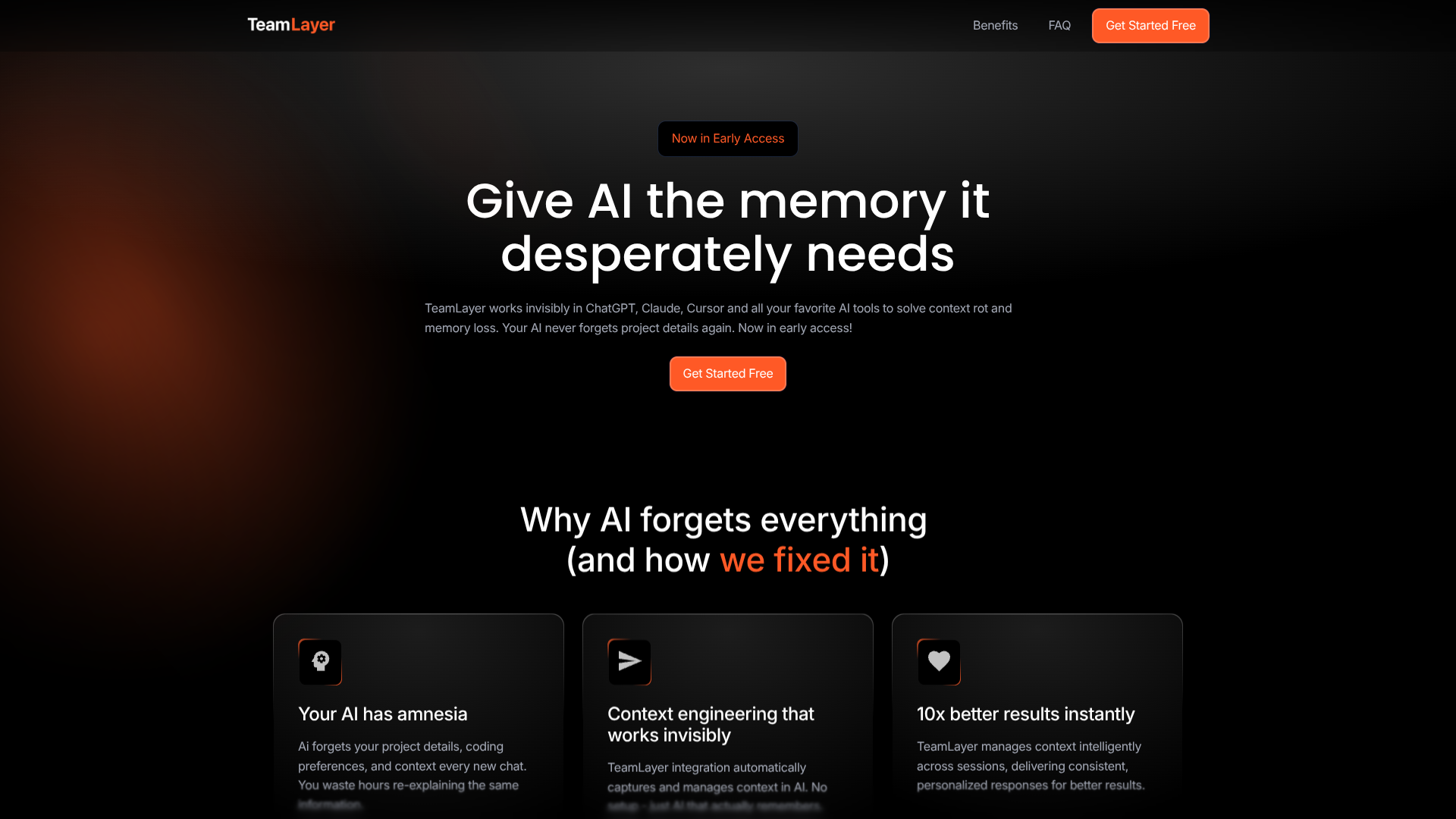 AI Memory Layer for ChatGPT and Claude.