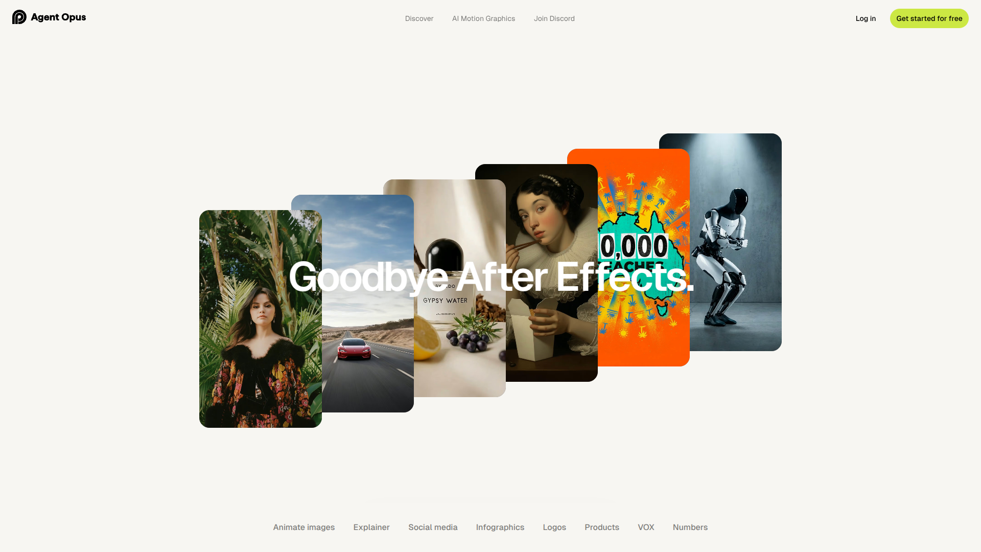 AI Motion Designer by Agent Opus screenshot