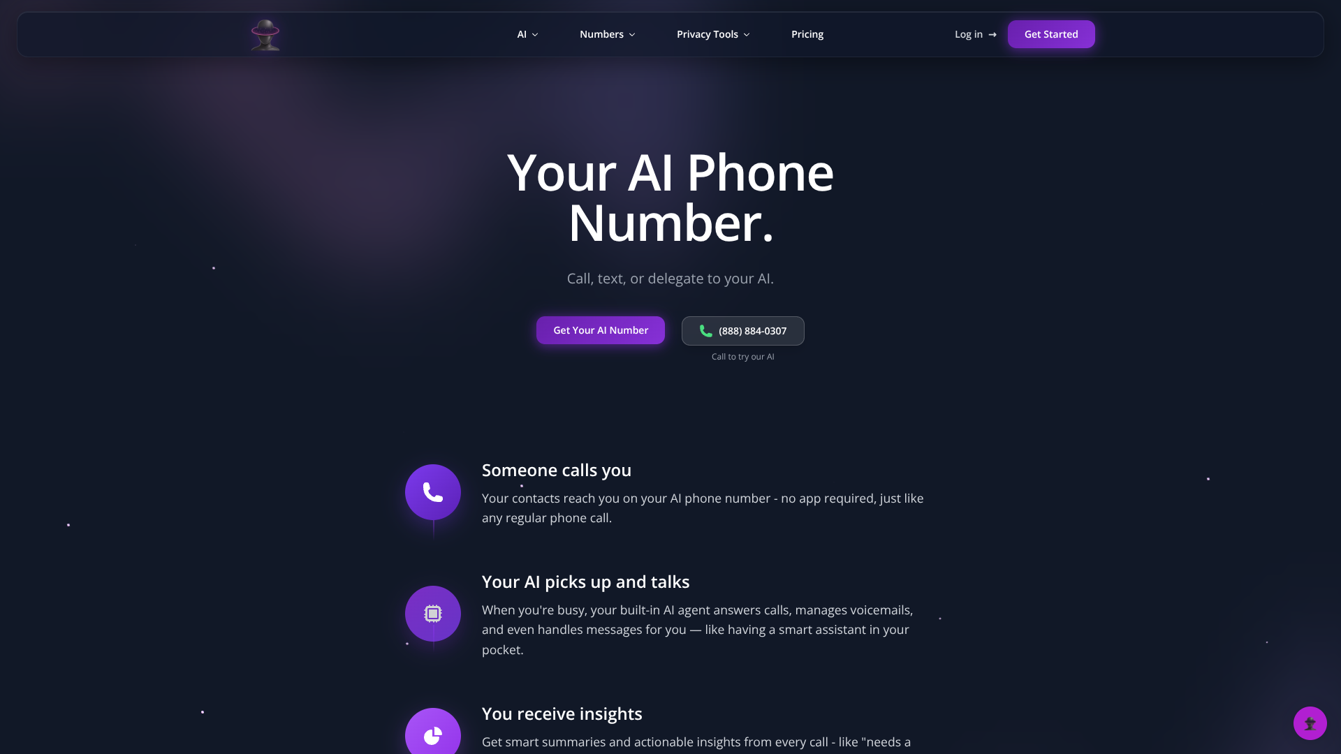 AI Phone Number logo