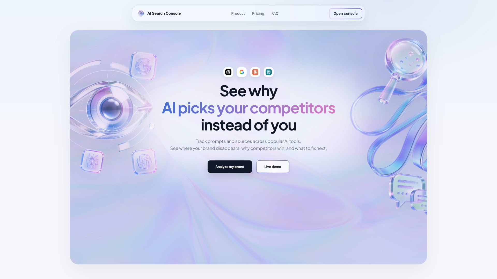 AI Search Console