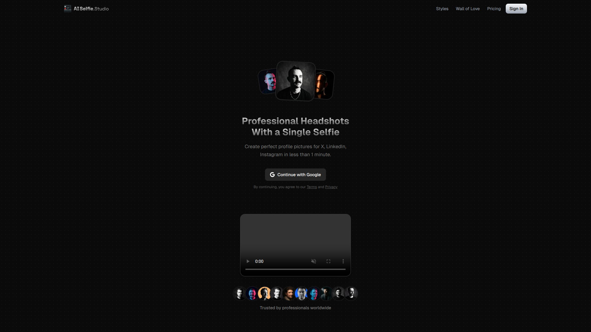 AI Selfie Studio screenshot