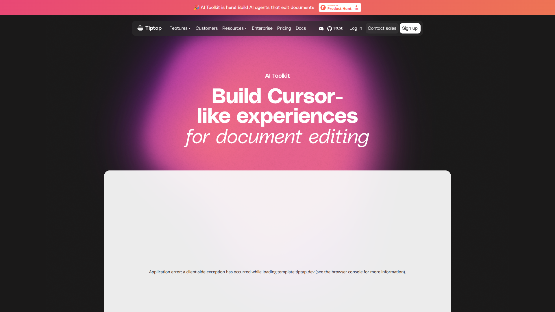 AI Toolkit by Tiptap logo