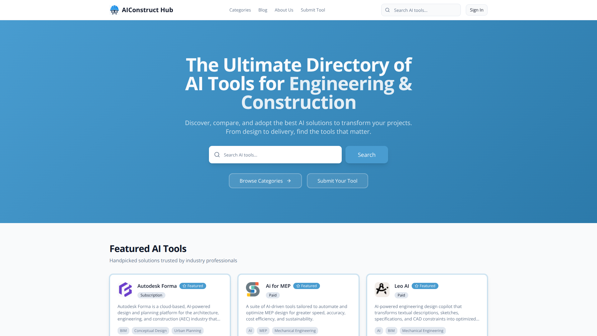 AIConstruct Hub logo