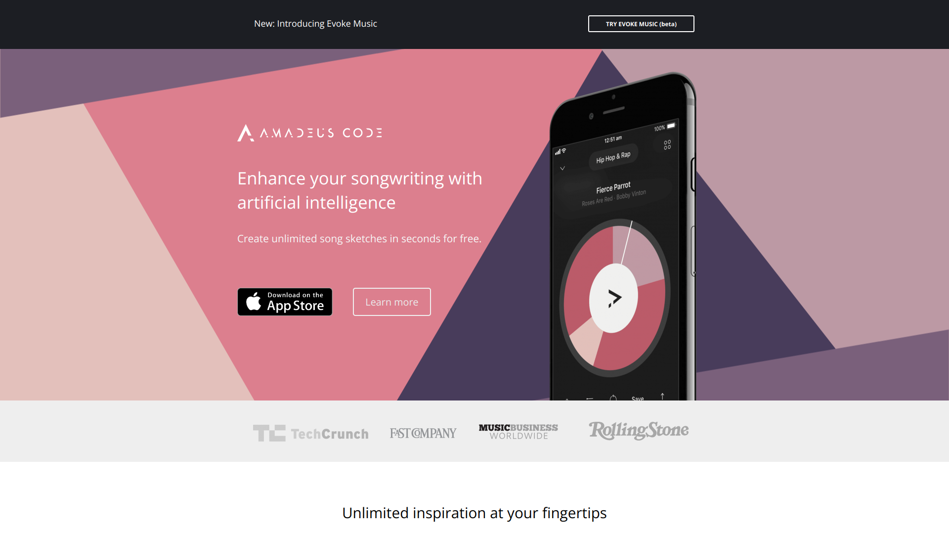 Amadeus Code screenshot