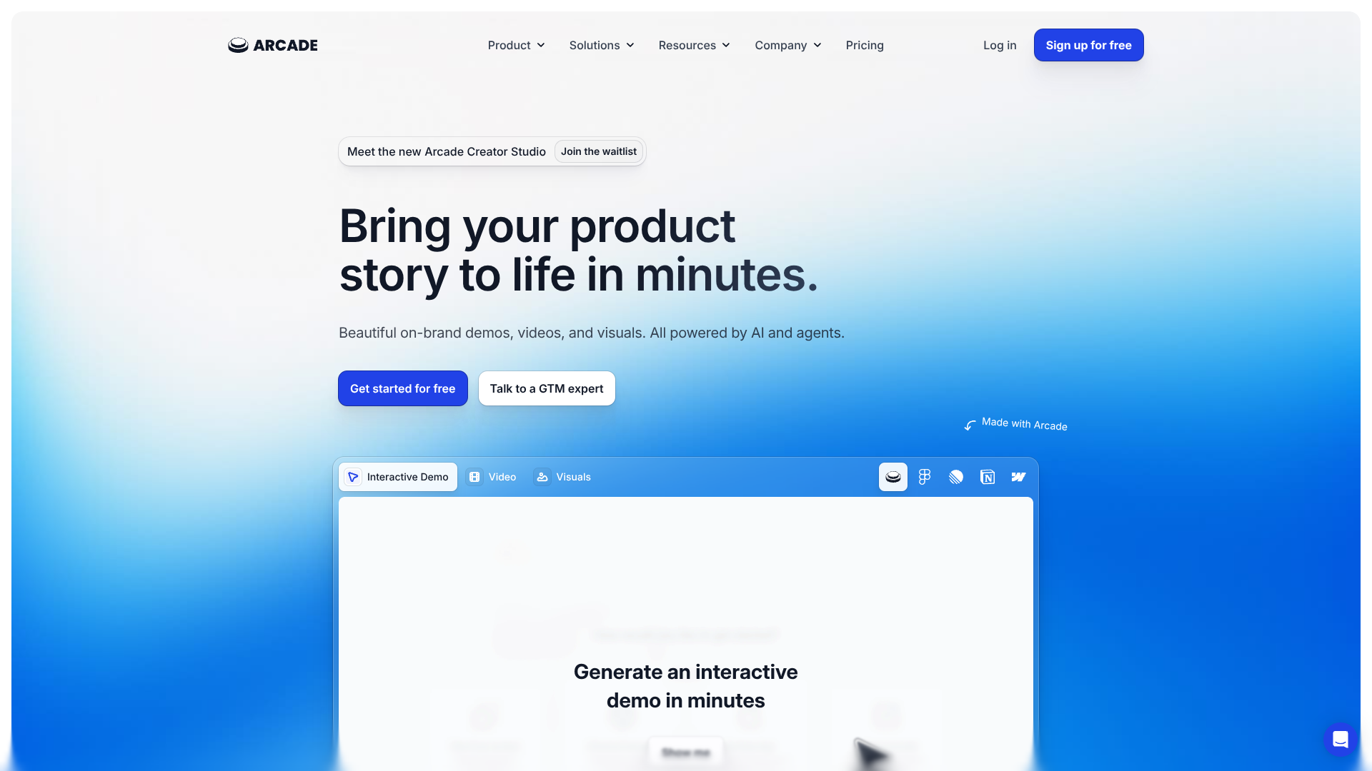 Arcade Creator Studio logo