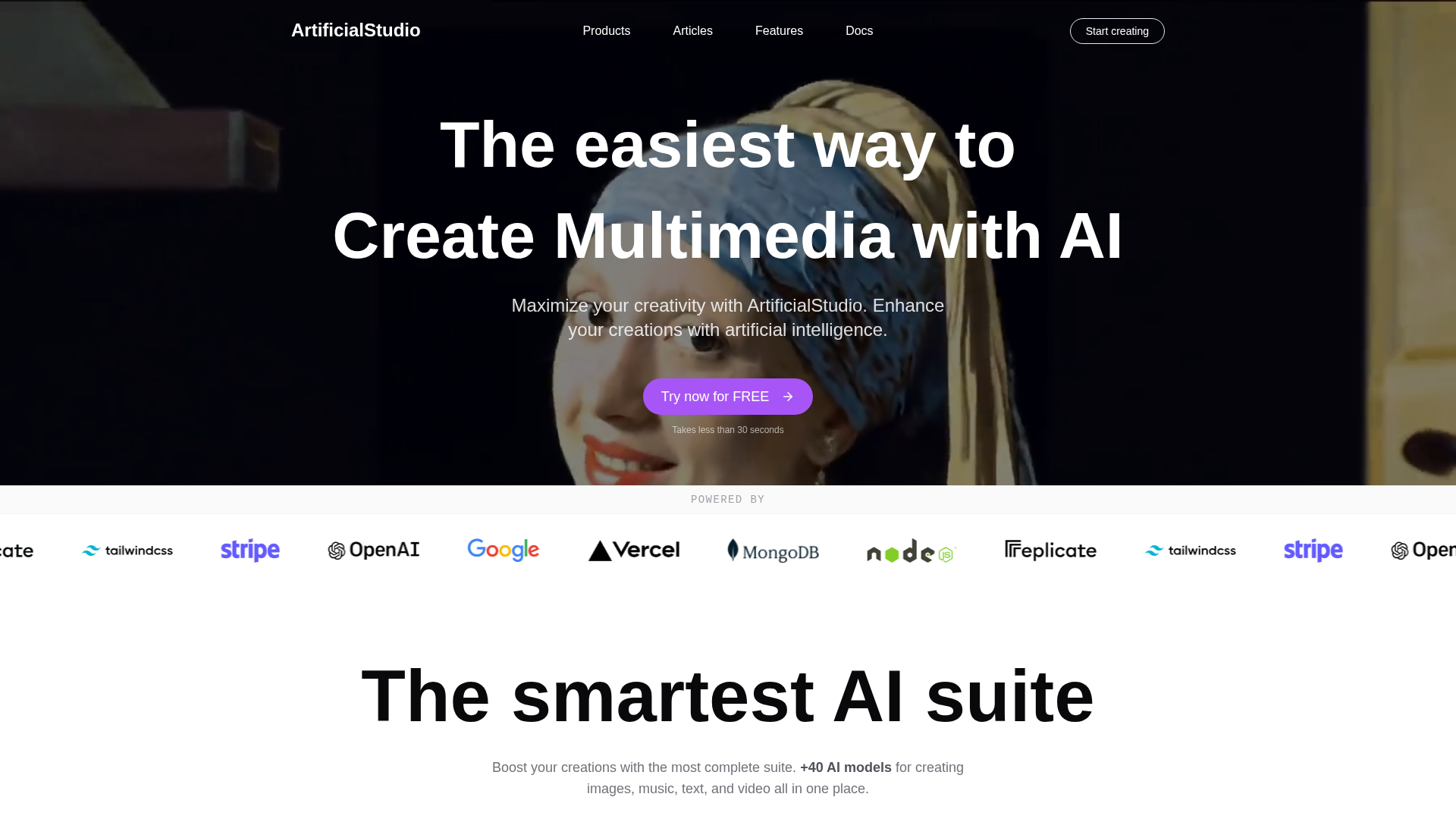 Artificial Studio screenshot