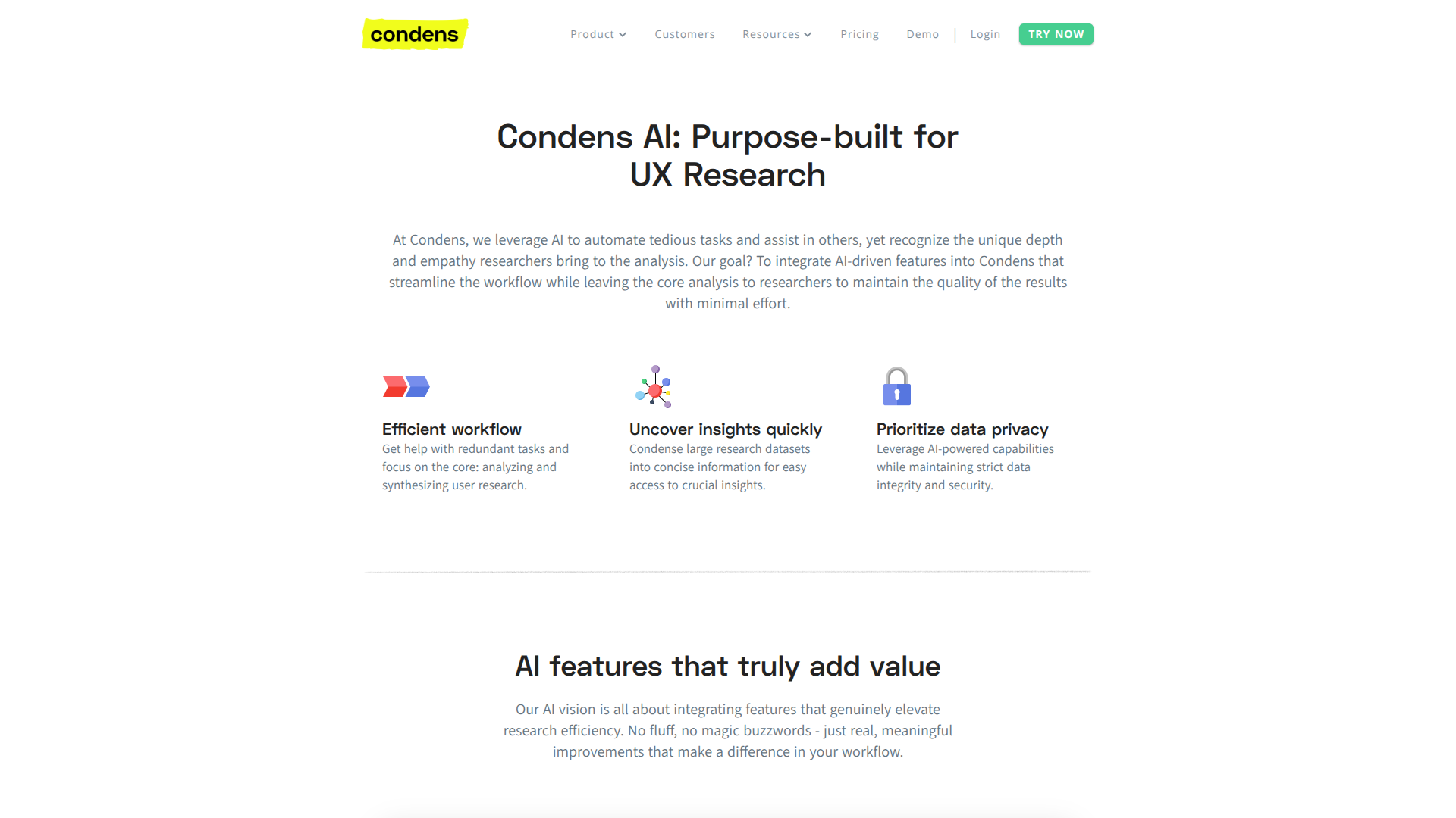 Ask your Repository screenshot