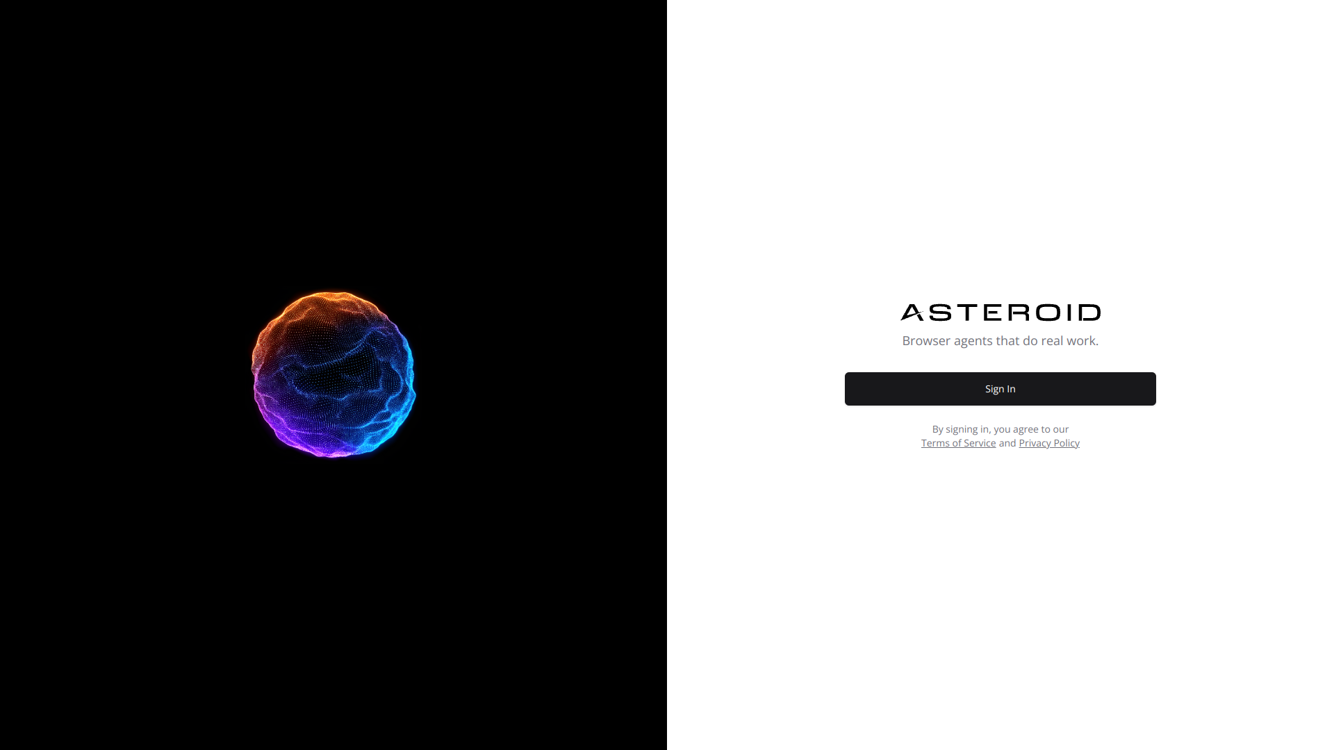 Asteroid logo