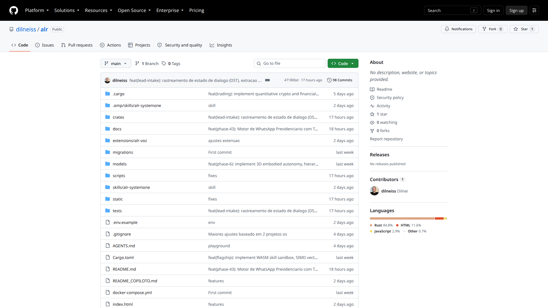 Autonomous Learning Runtime (ALR)