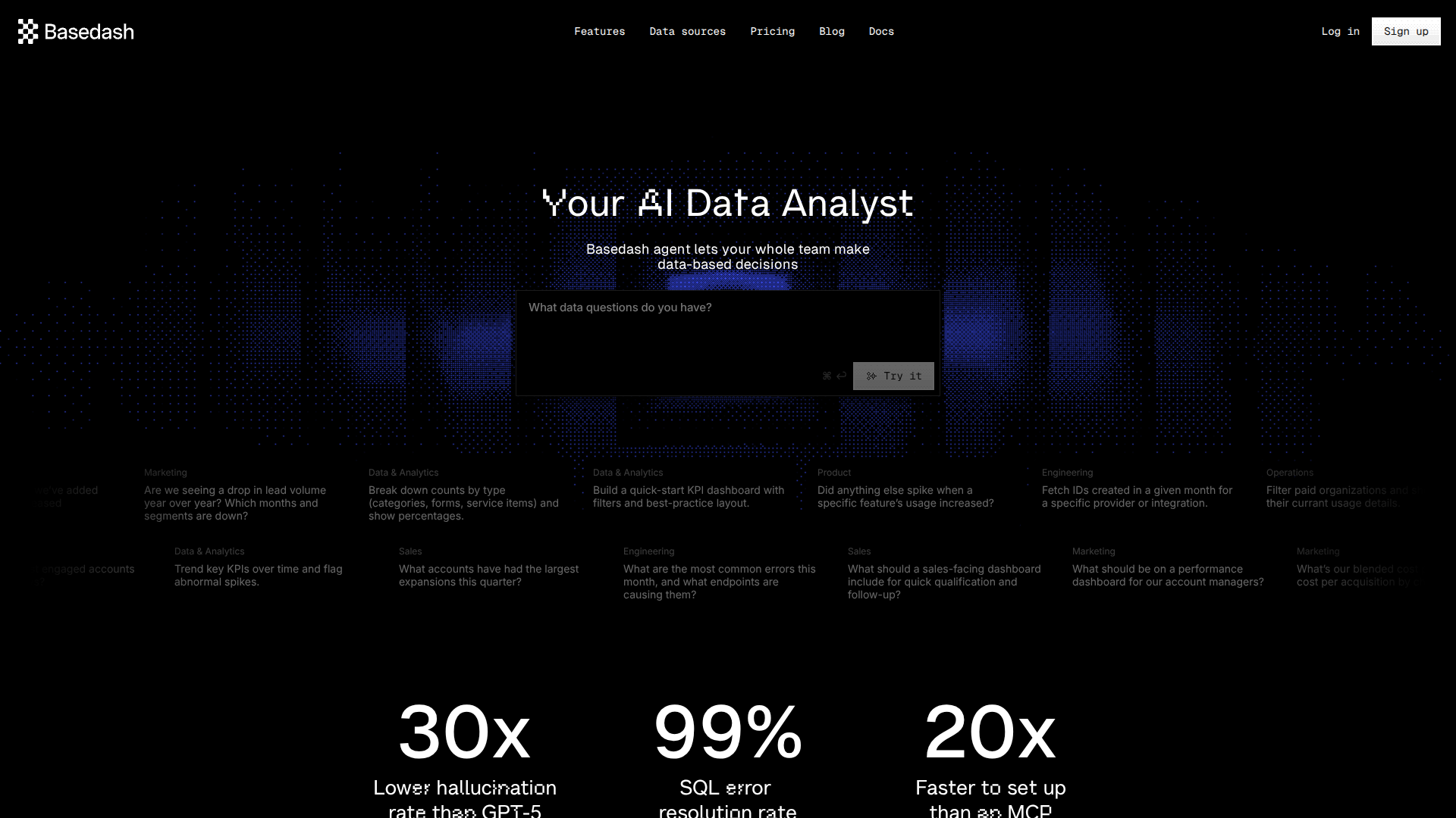 Basedash Agent screenshot
