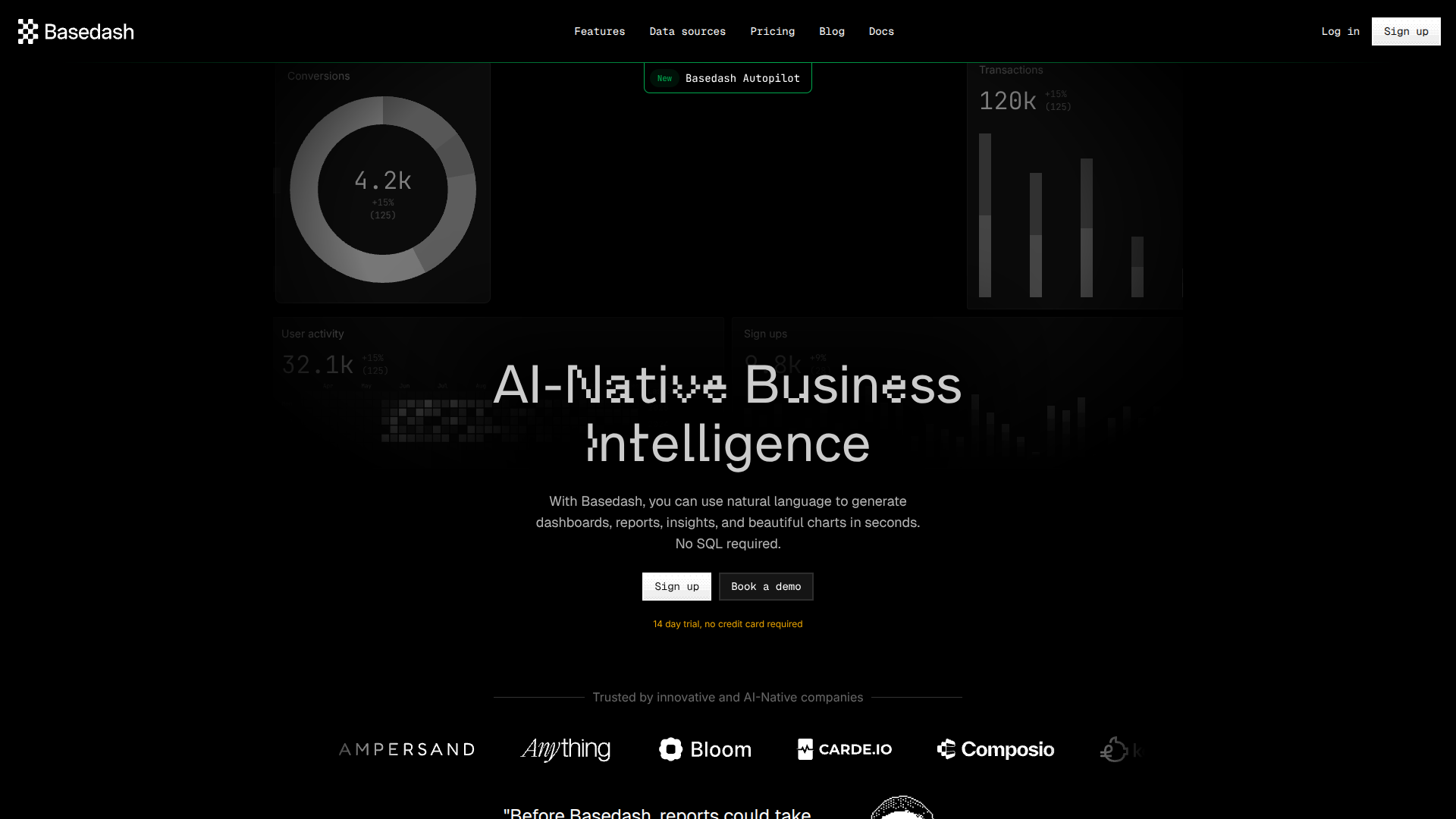 Basedash Autopilot logo