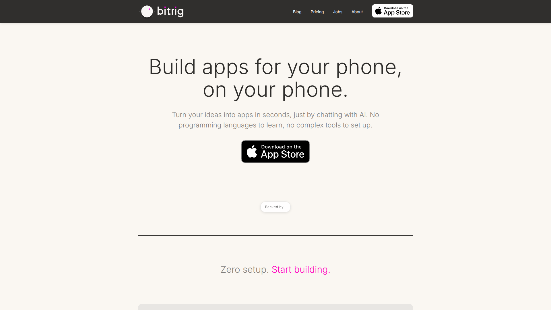 Bitrig screenshot