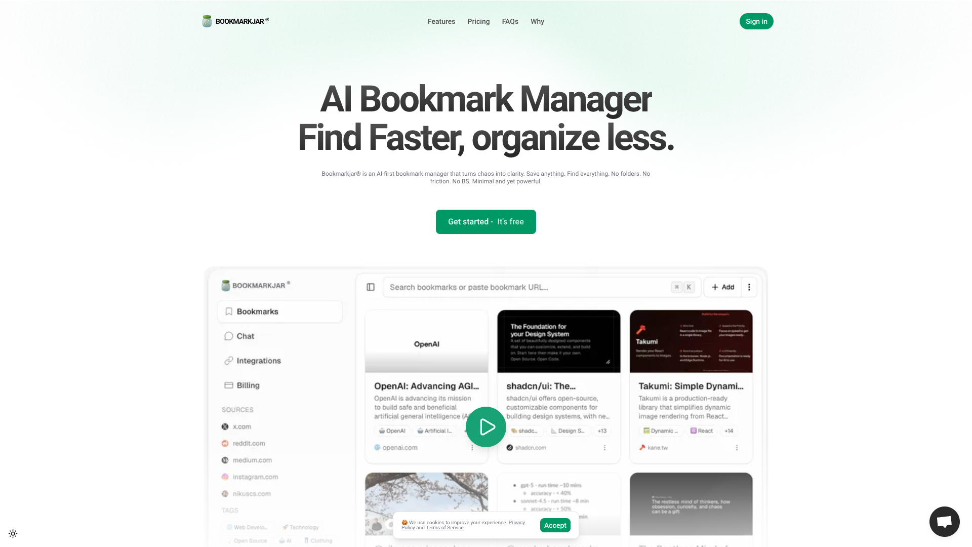 Bookmarkjar ® logo