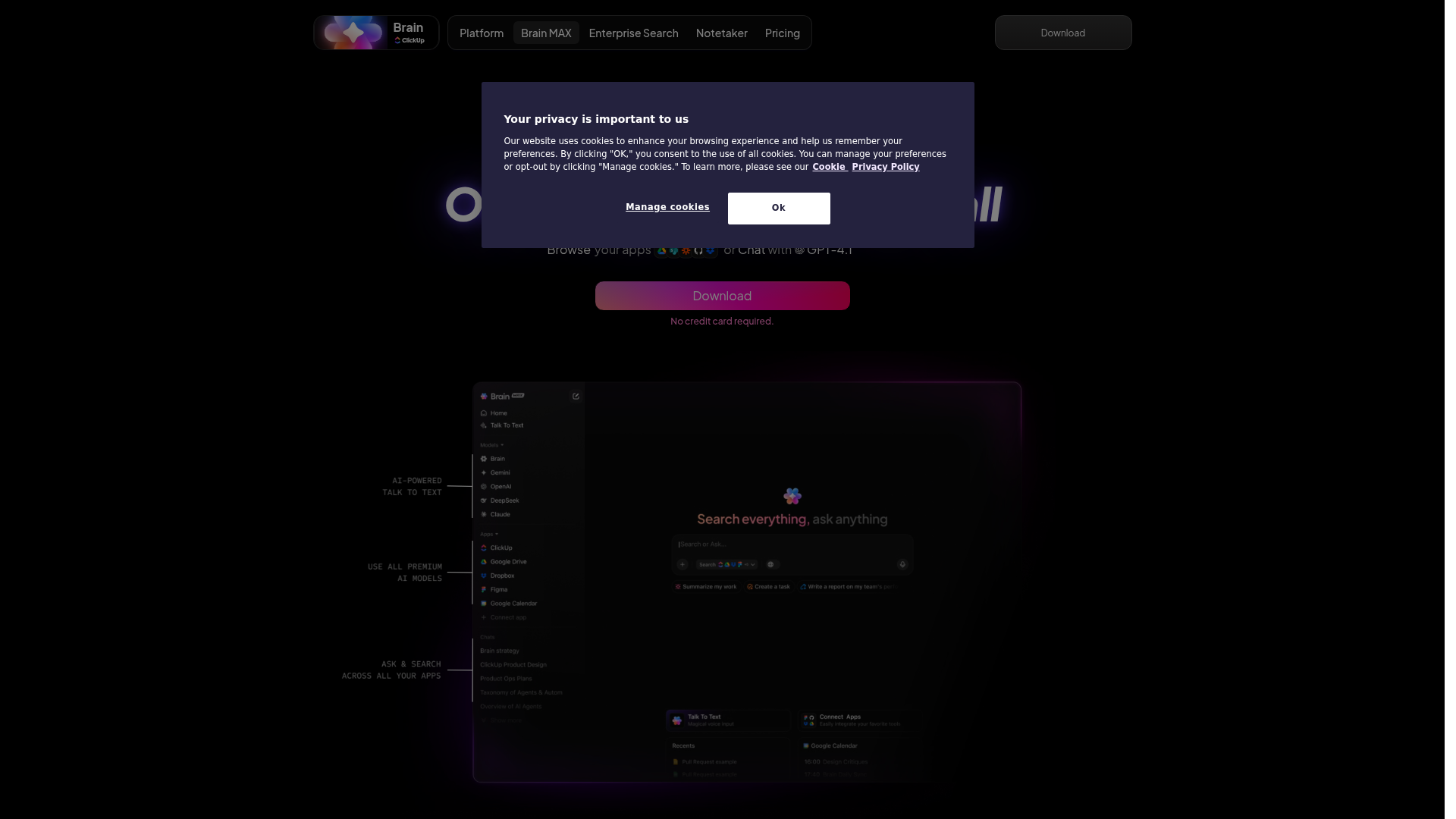 Brain MAX by ClickUp