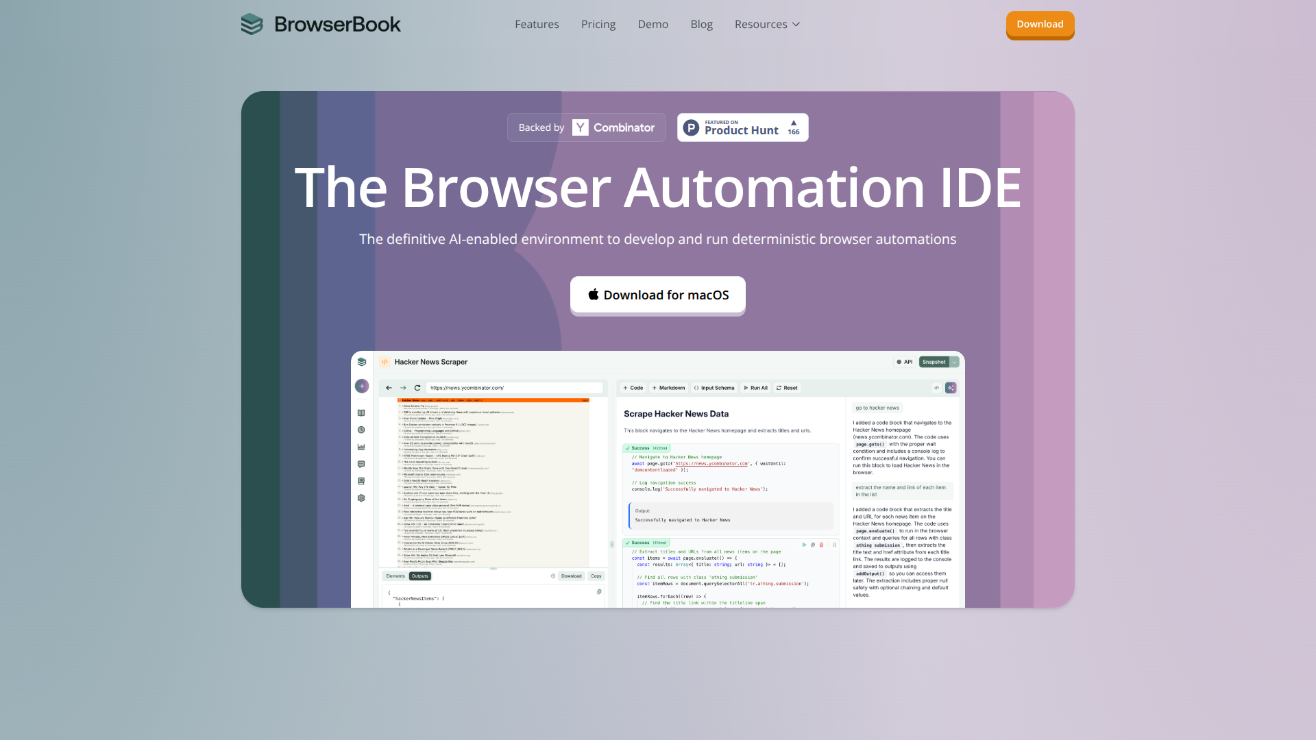 BrowserBook screenshot