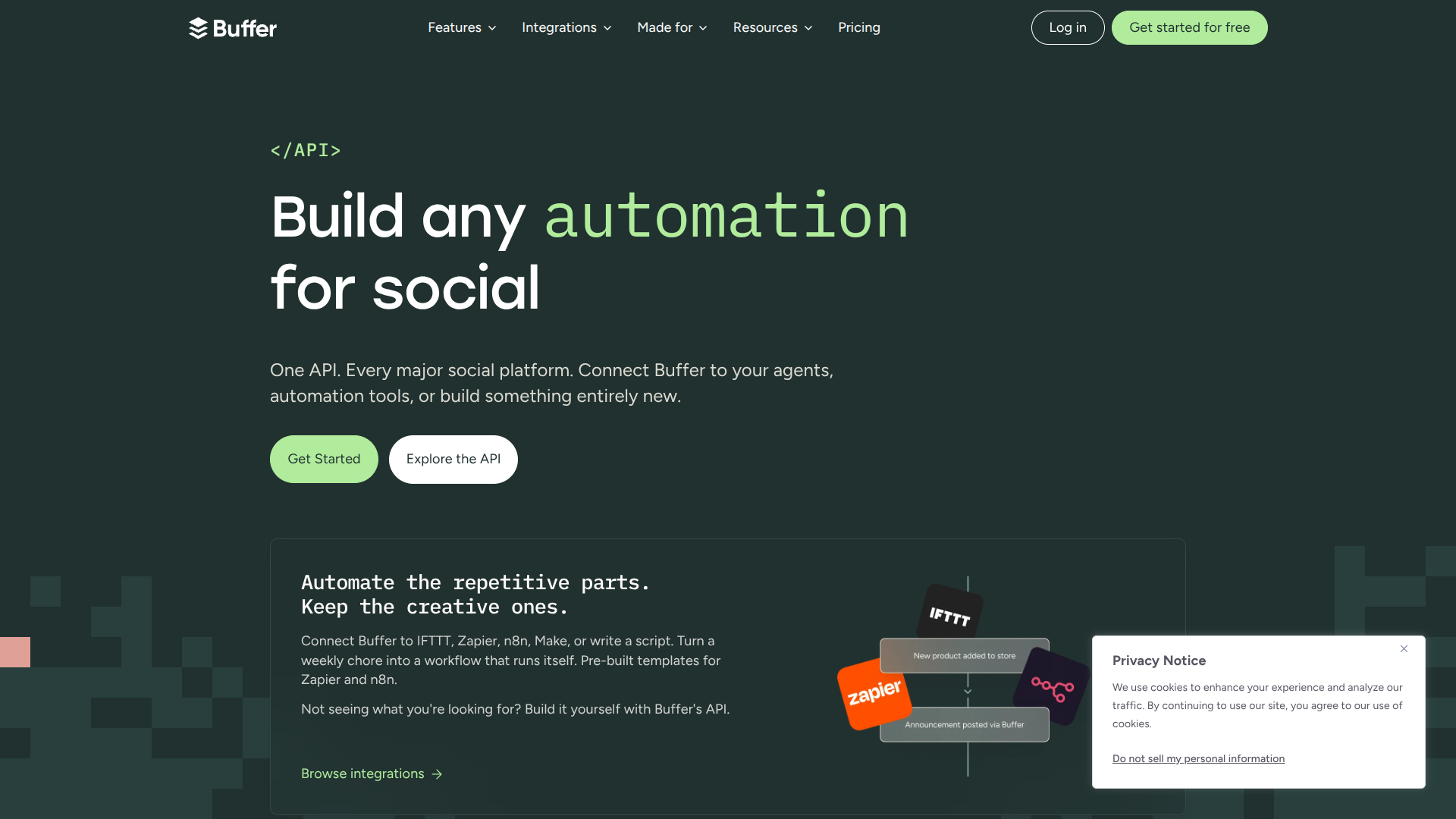 Buffer API