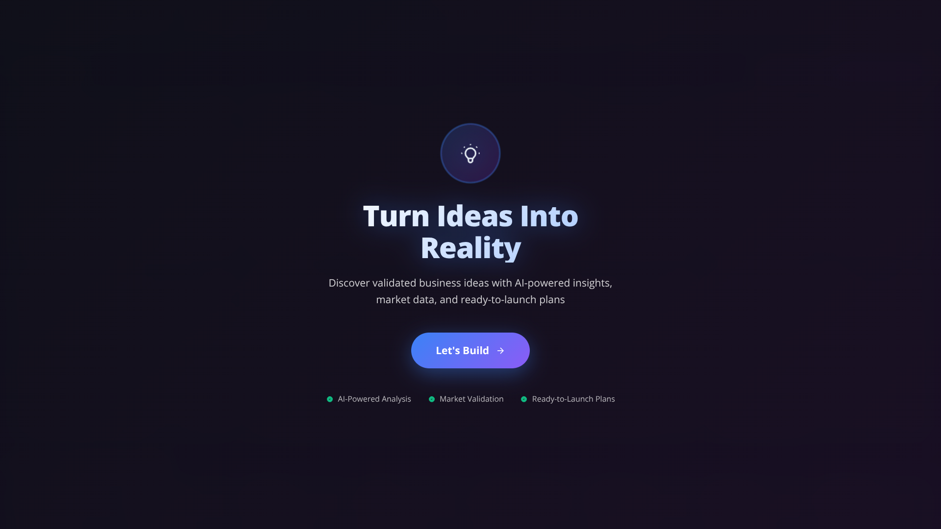 BuildNextApp v1 - Idea Generator