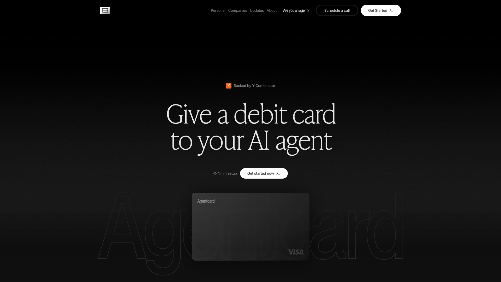 Buy by Agentcard logo