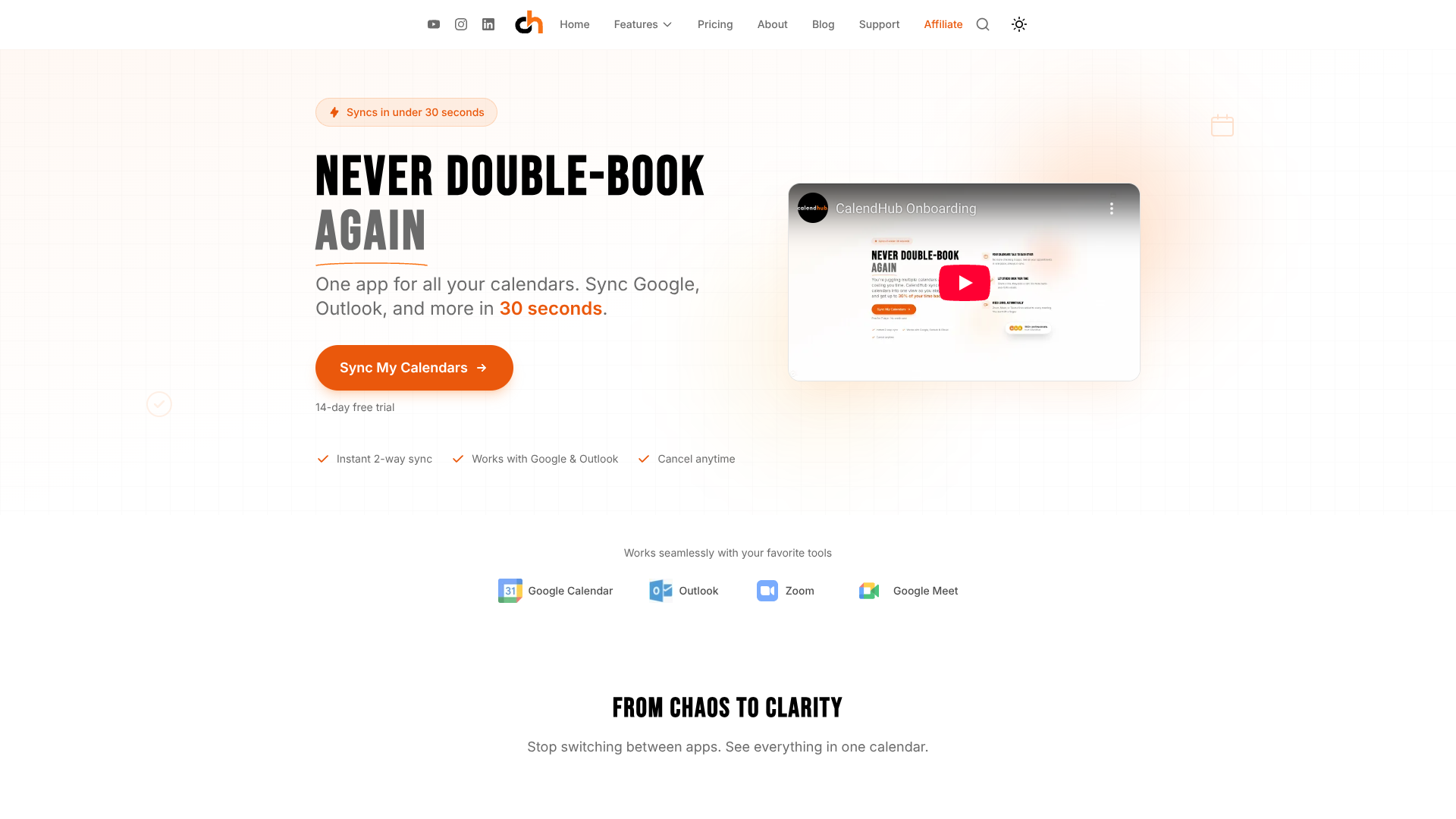 CalendHub screenshot