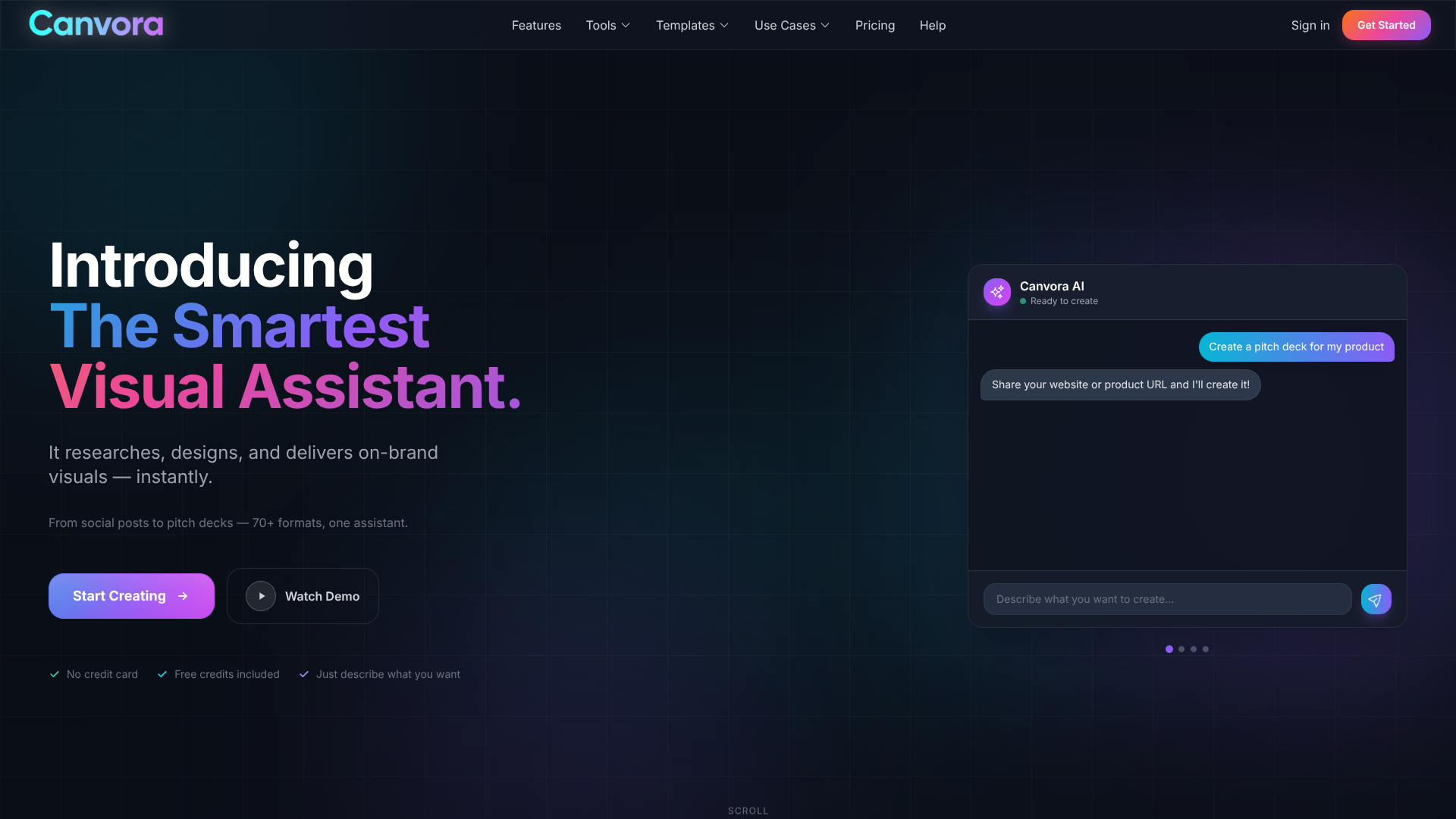 Canvora AI screenshot