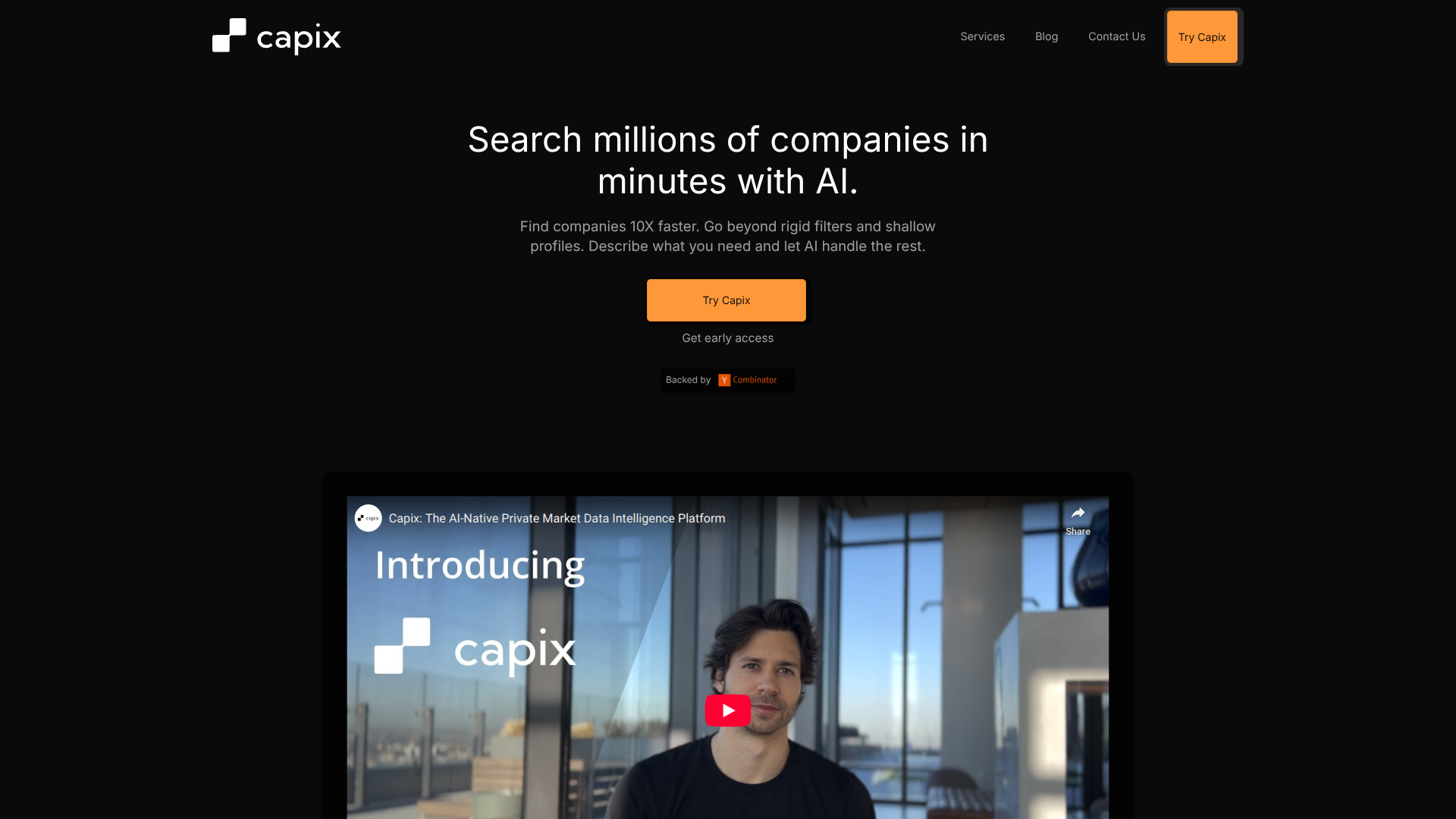 Capix screenshot