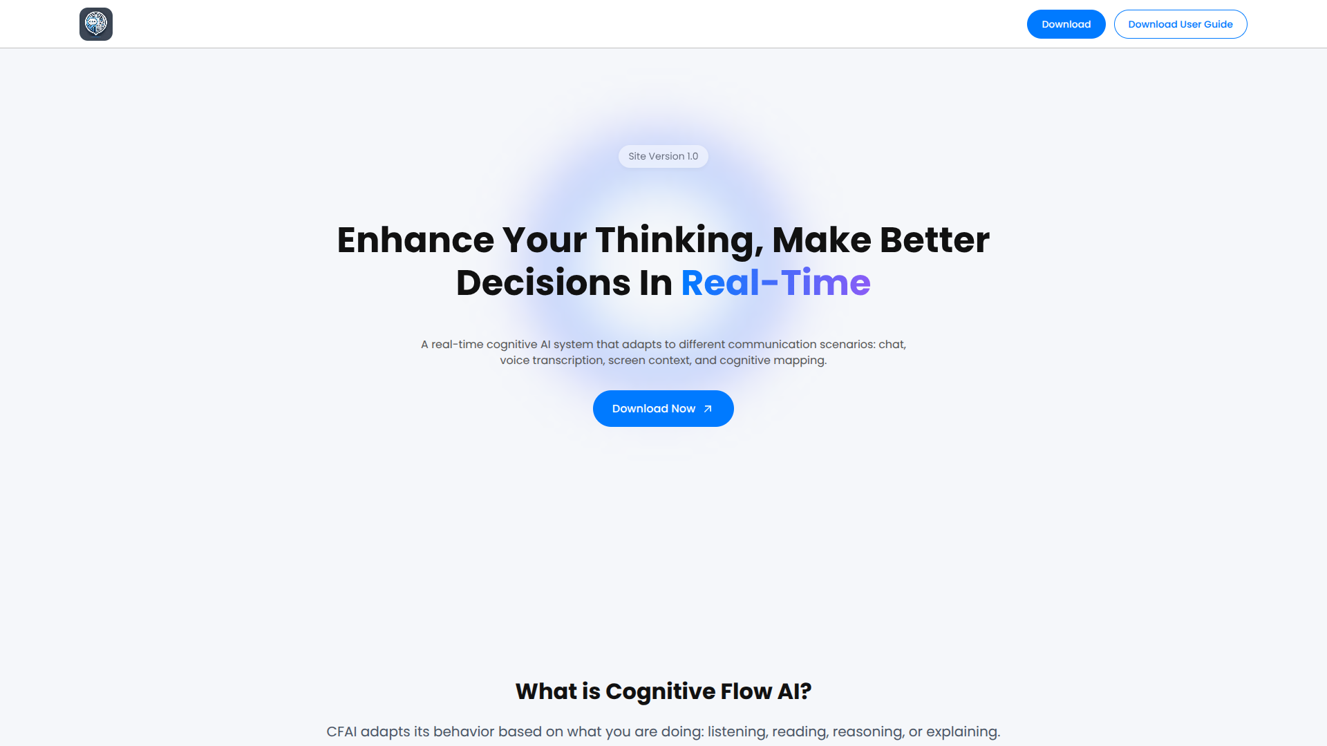 CFAI — Cognitive Flow AI logo