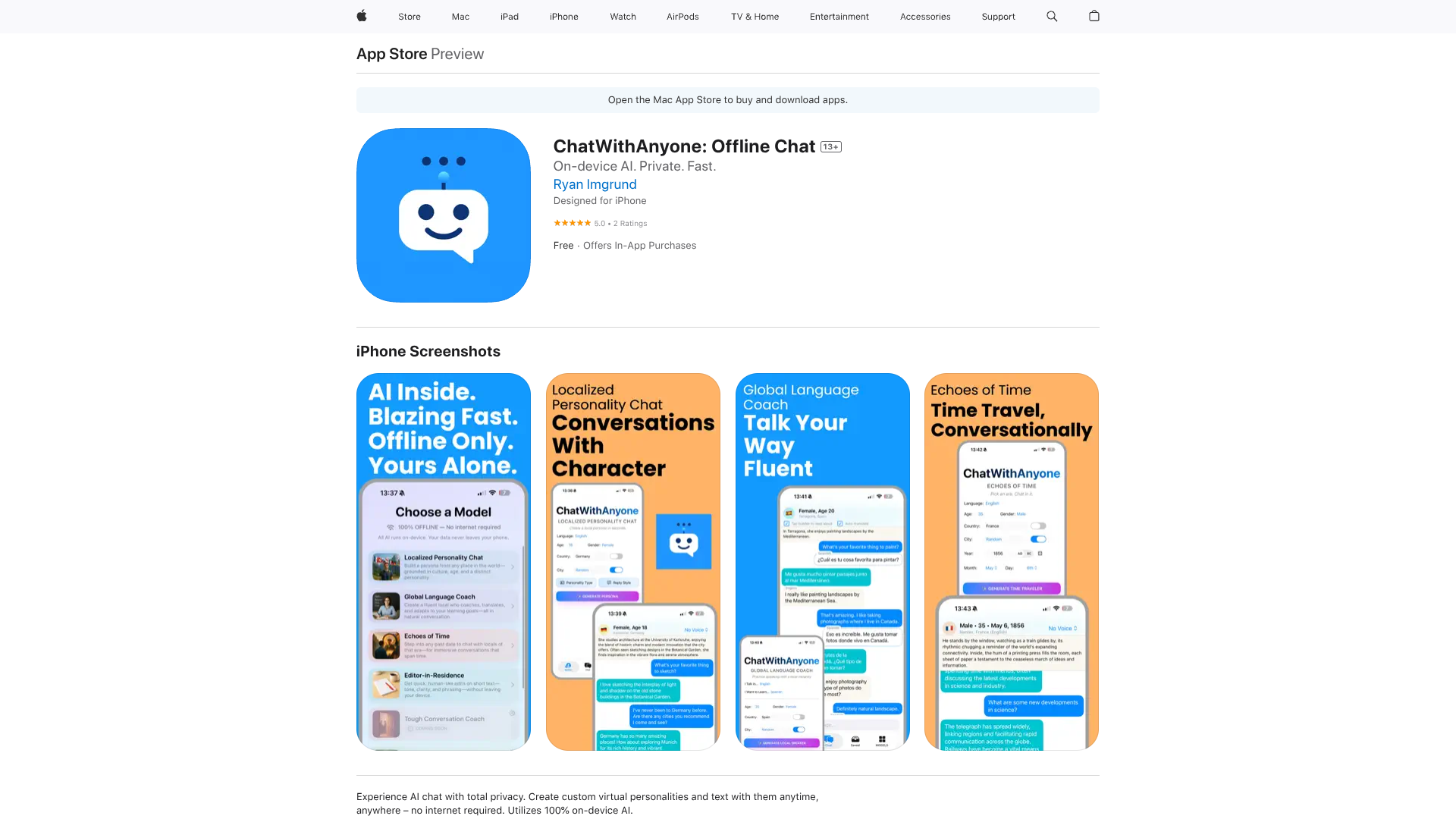 ChatWithAnyone logo