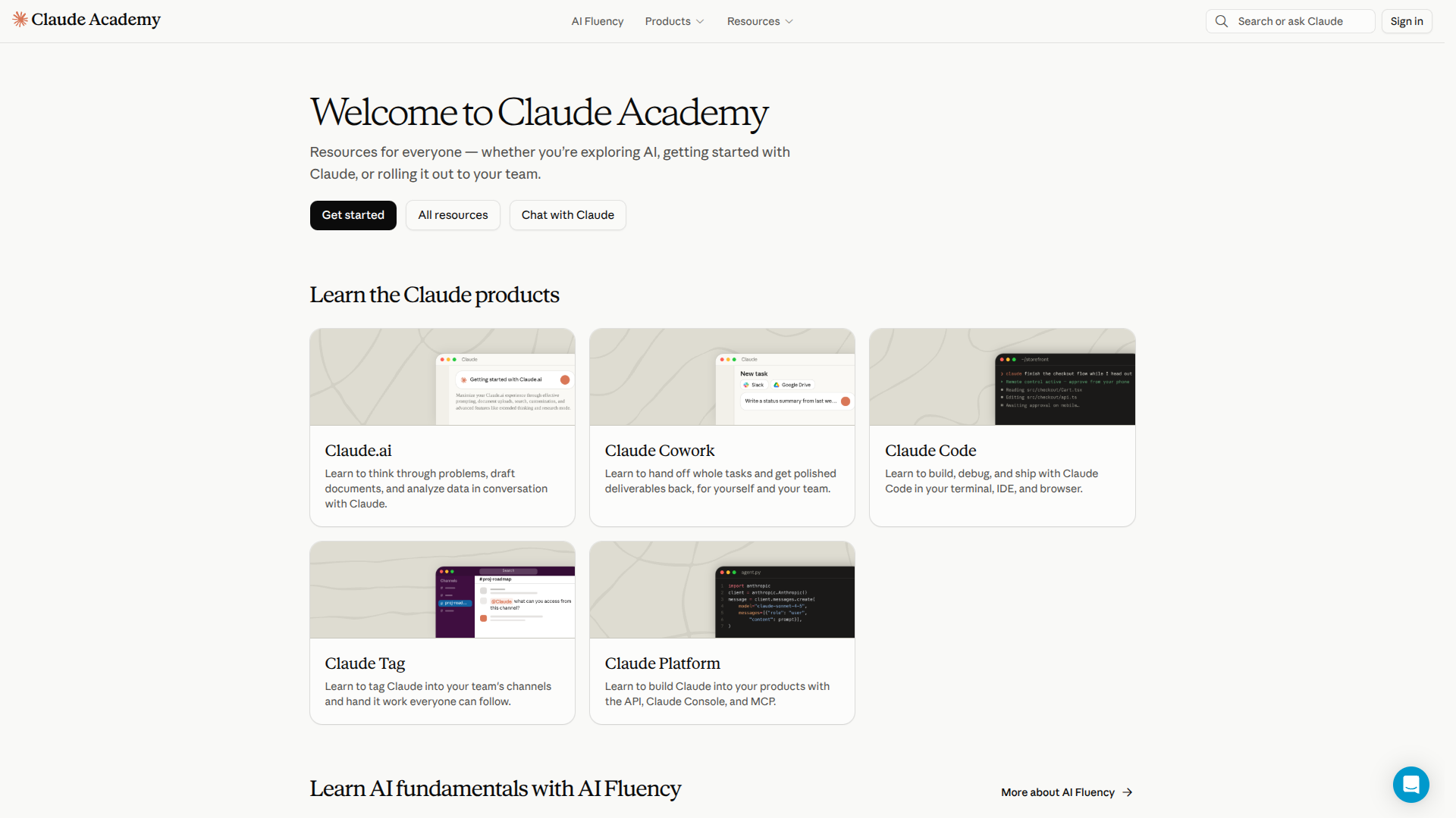 Claude Academy logo