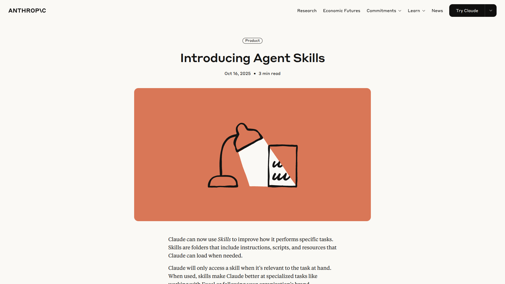 Claude Skills screenshot