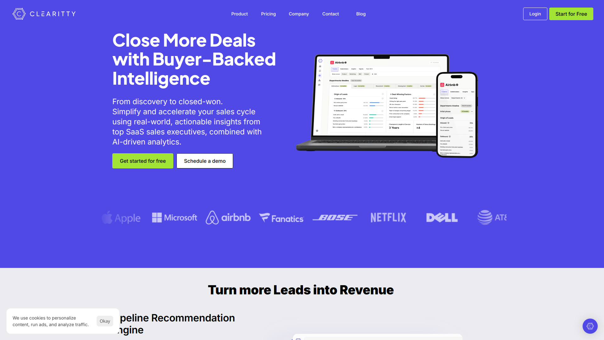 Clearitty screenshot