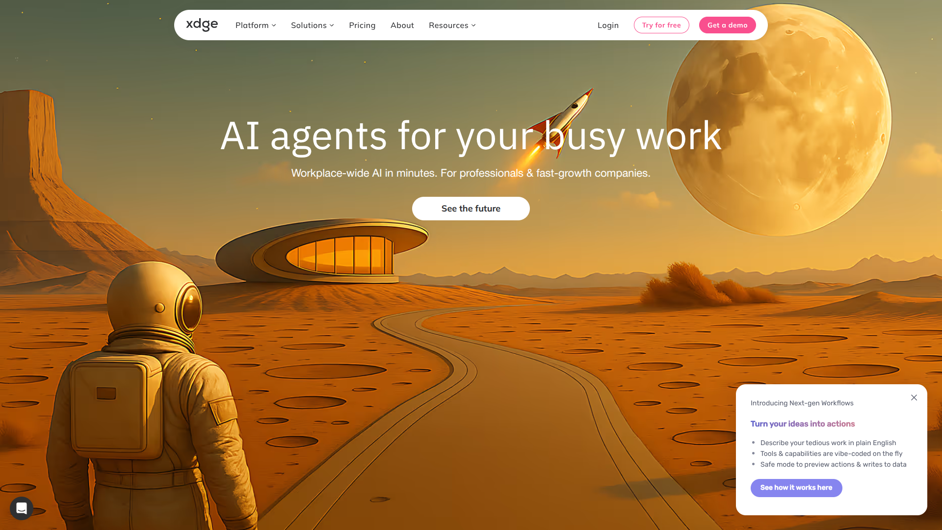 Clips by xdge.ai logo