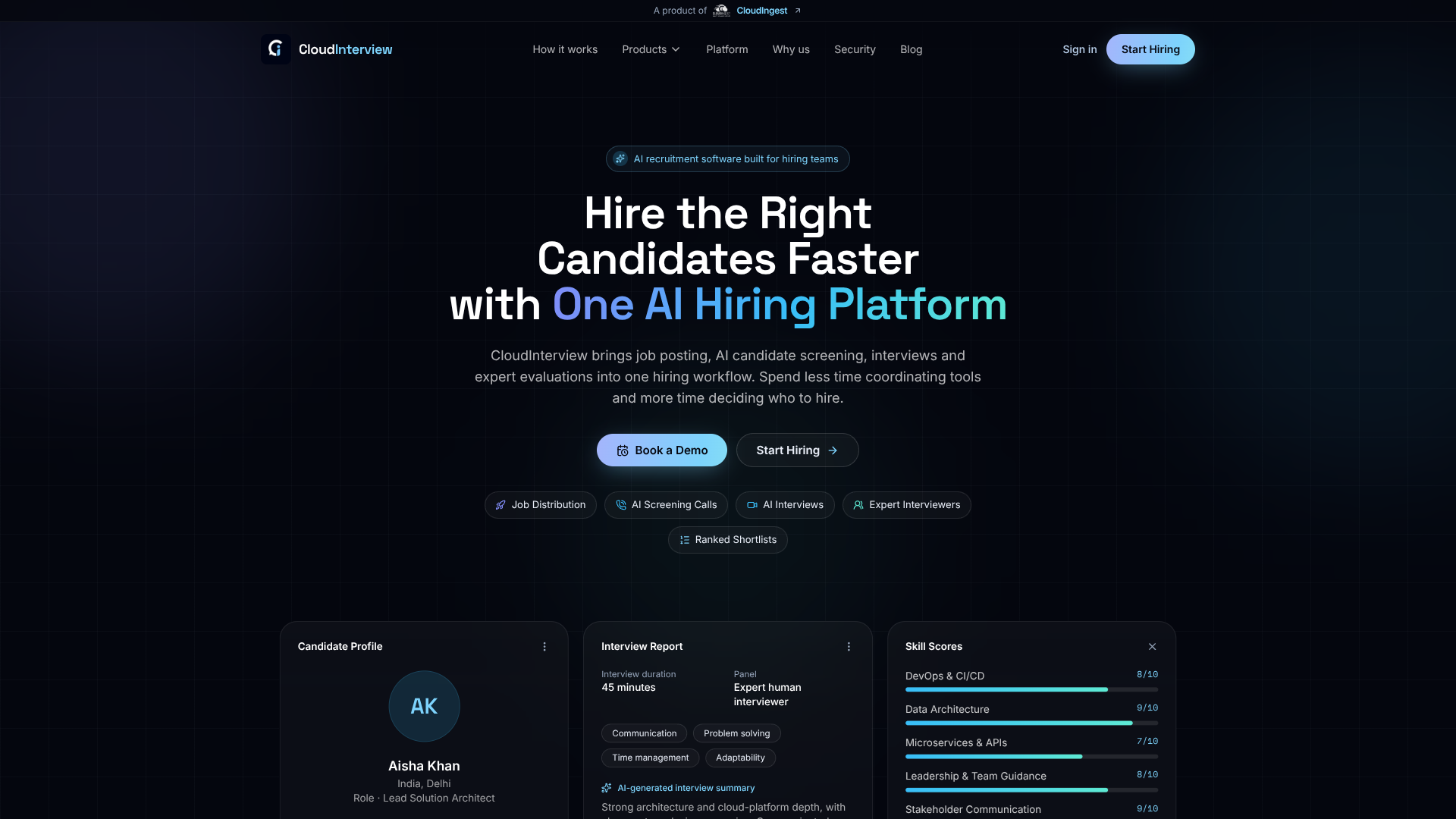 CloudInterview logo