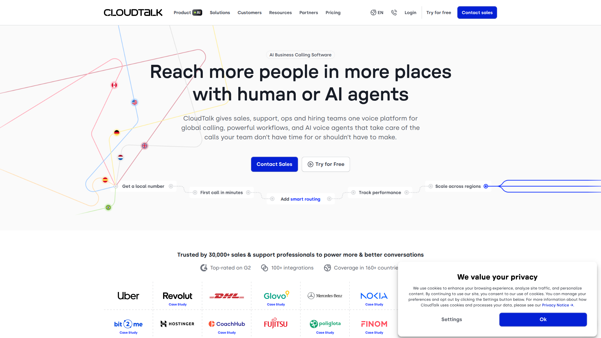 CloudTalk screenshot