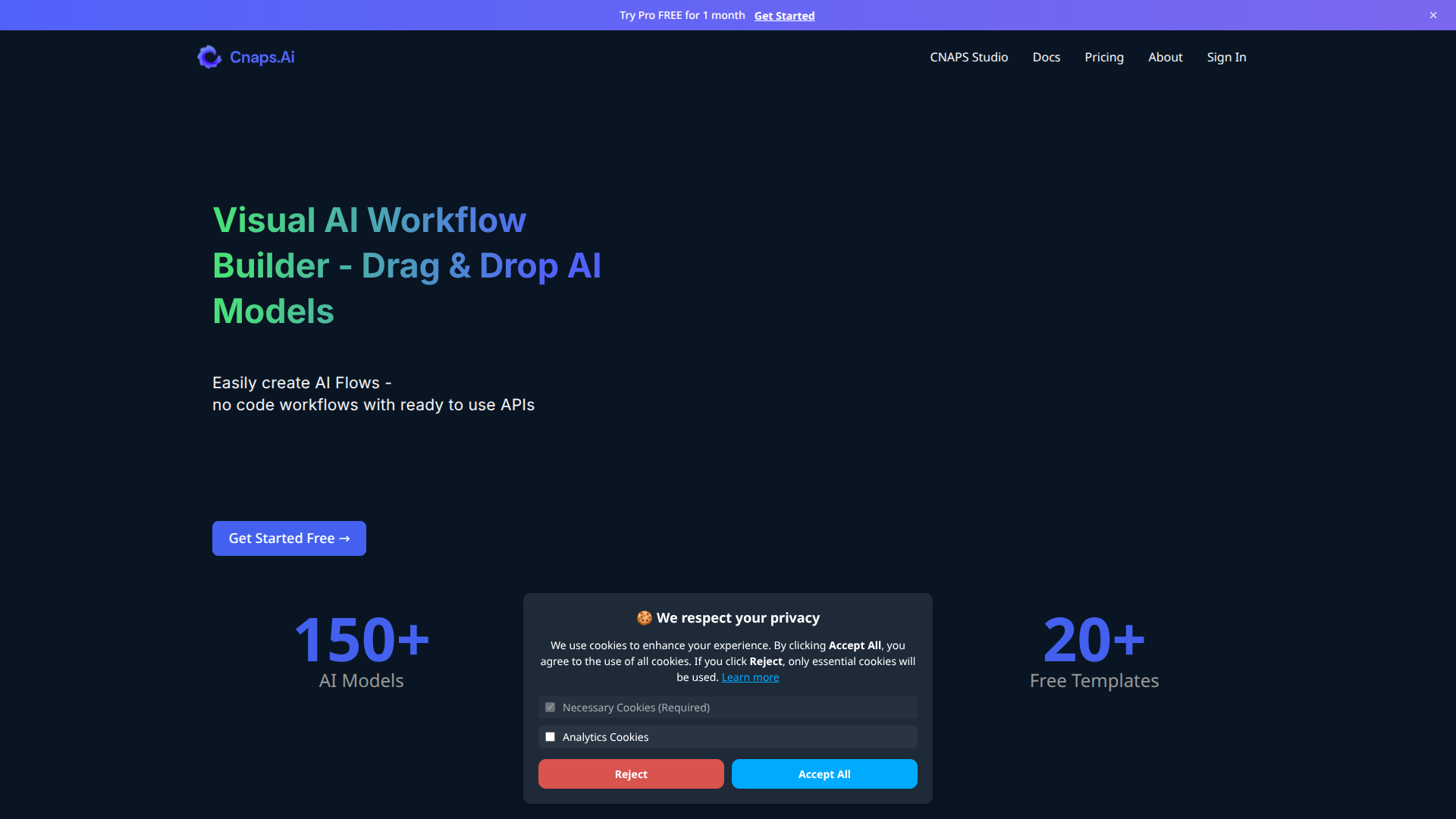 CNAPS Studio screenshot