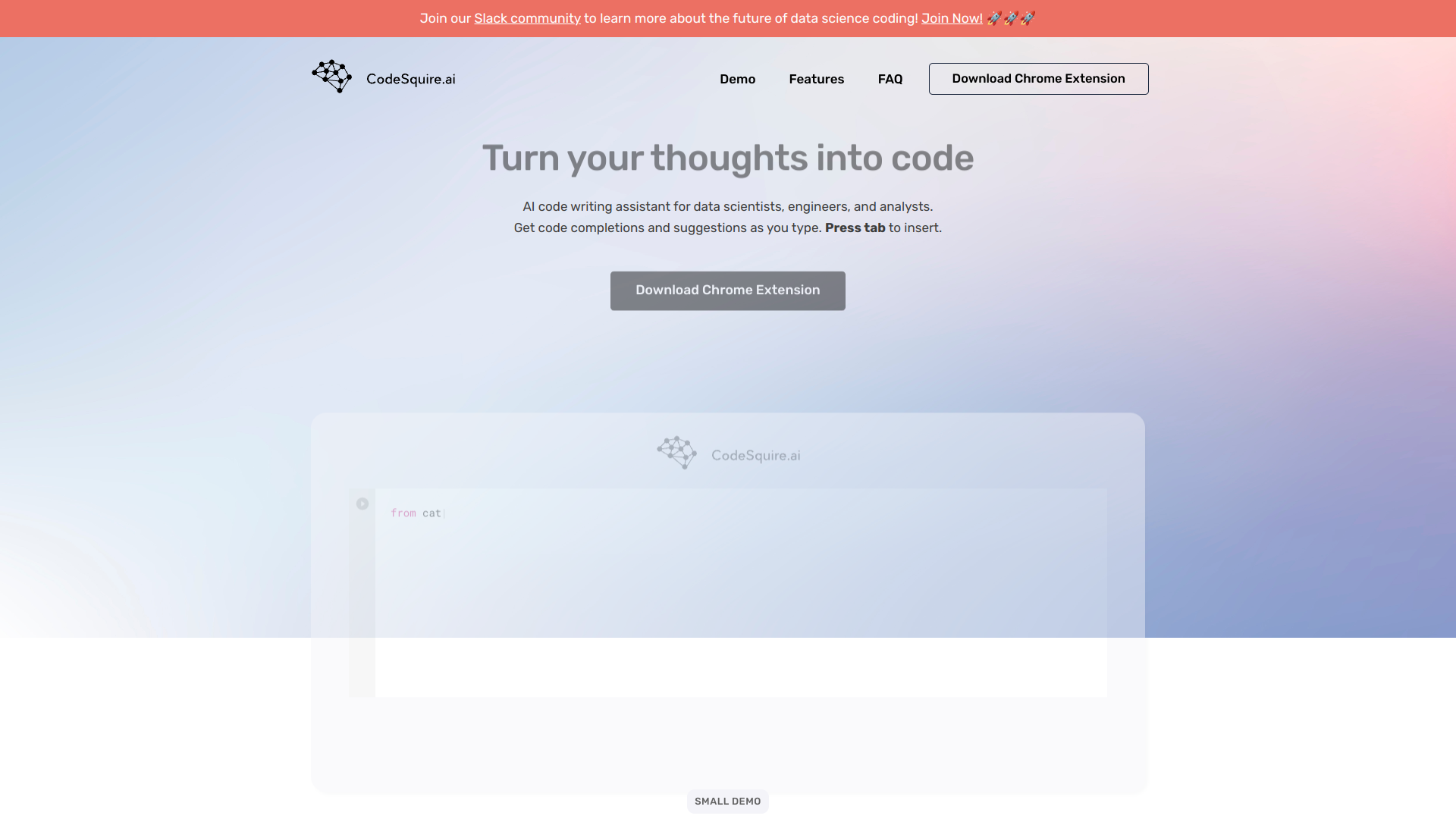 CodeSquire screenshot