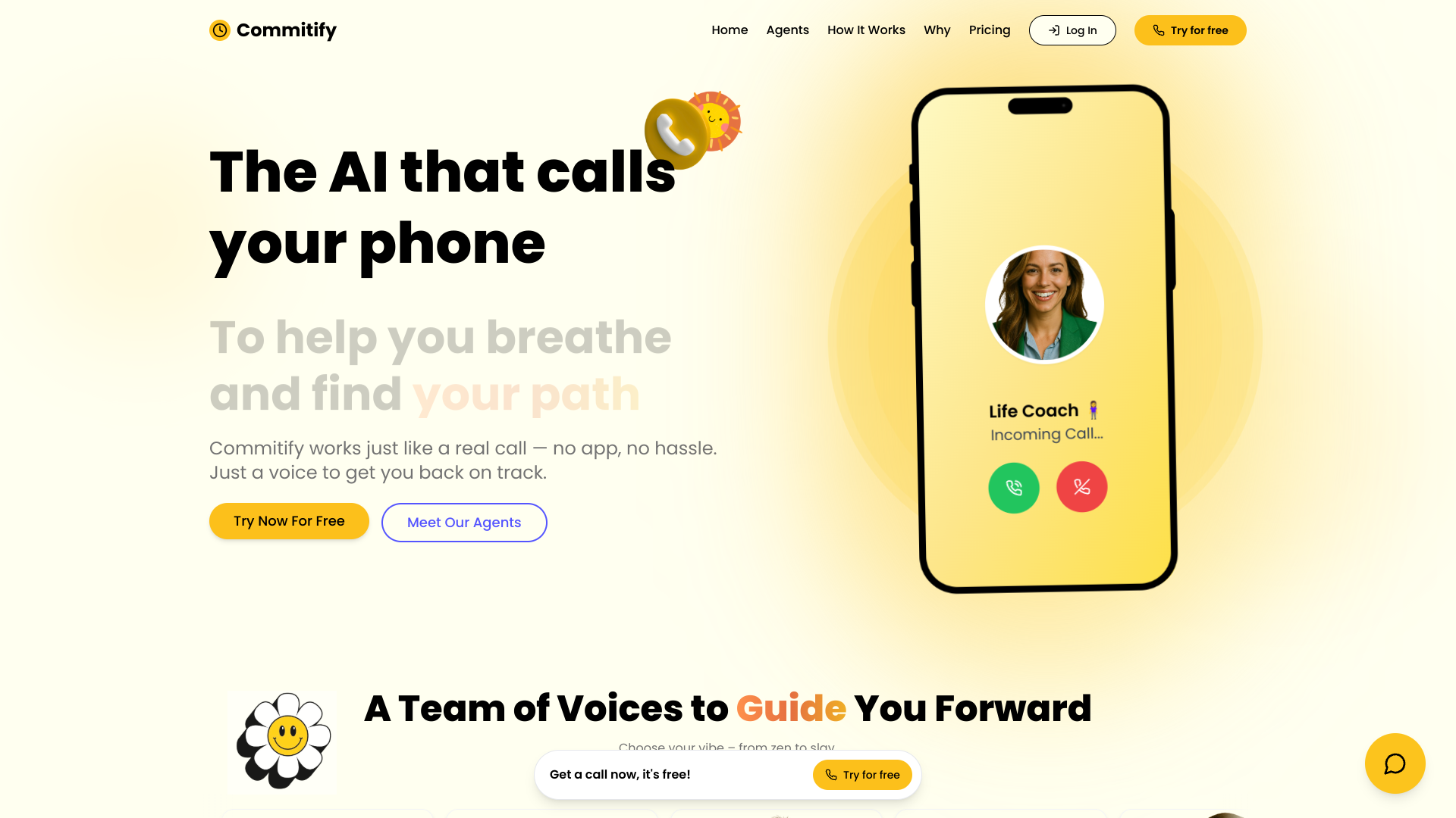 commitify.me screenshot