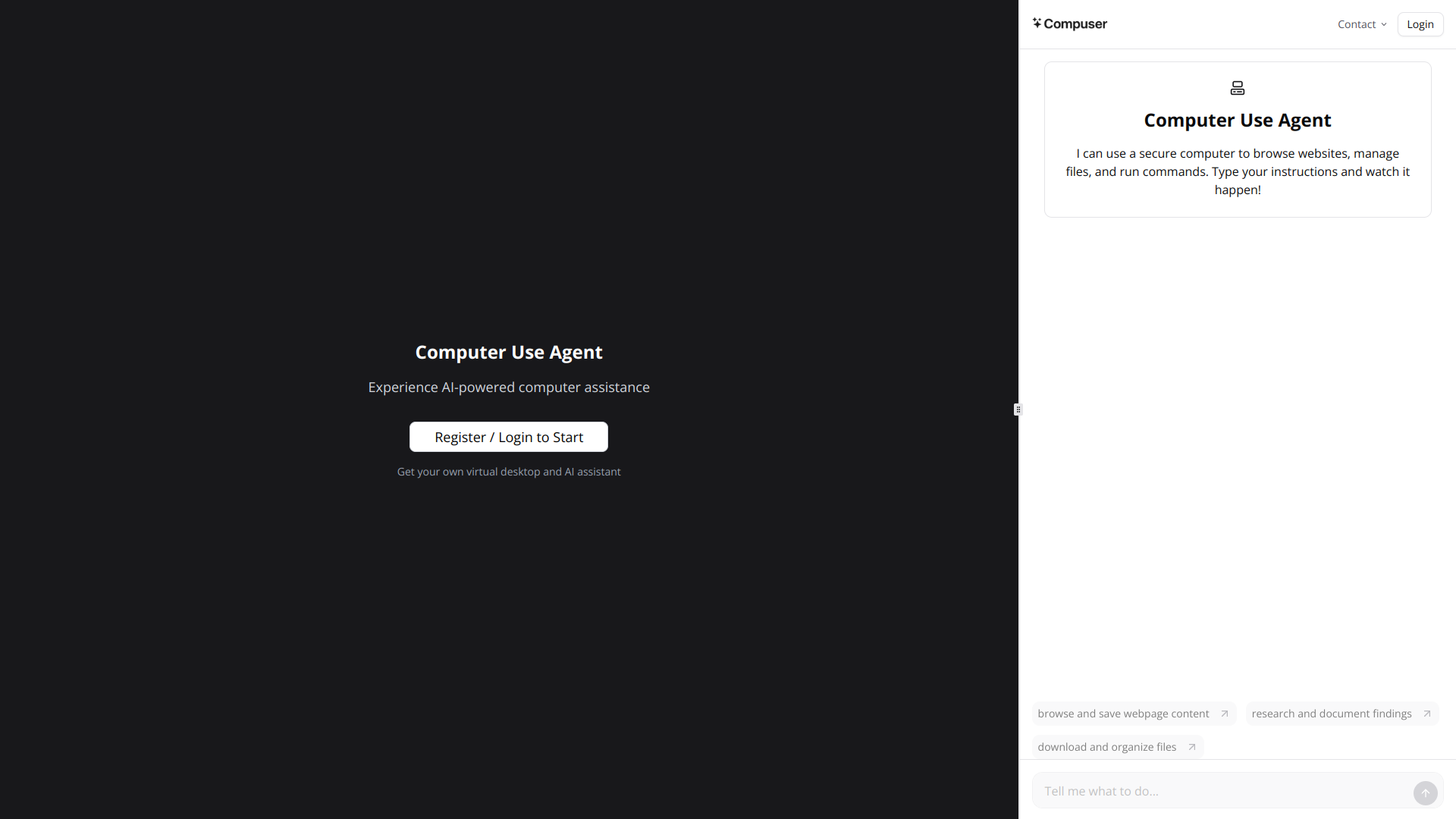 Compuser.ai screenshot
