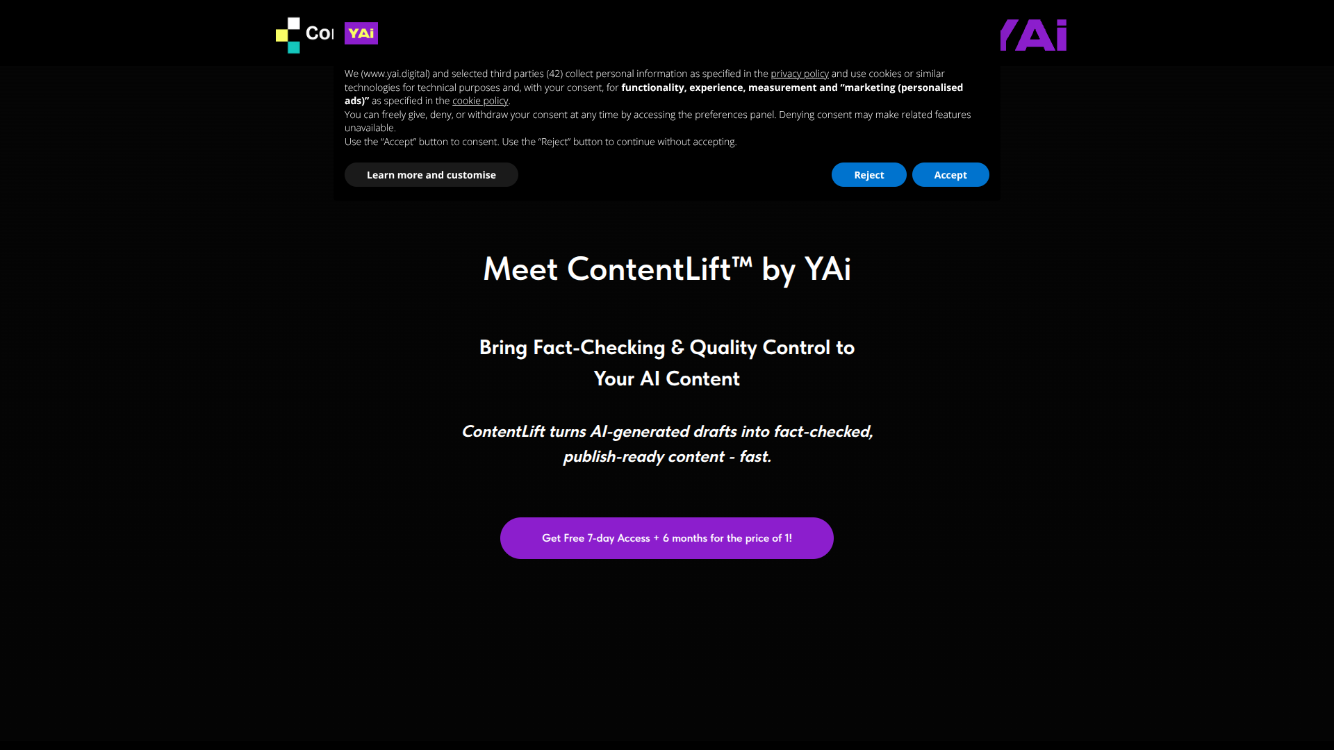 ContentLift by YAi screenshot