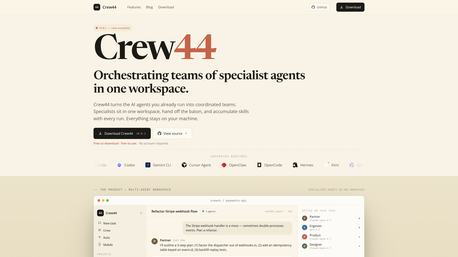 Crew44 logo