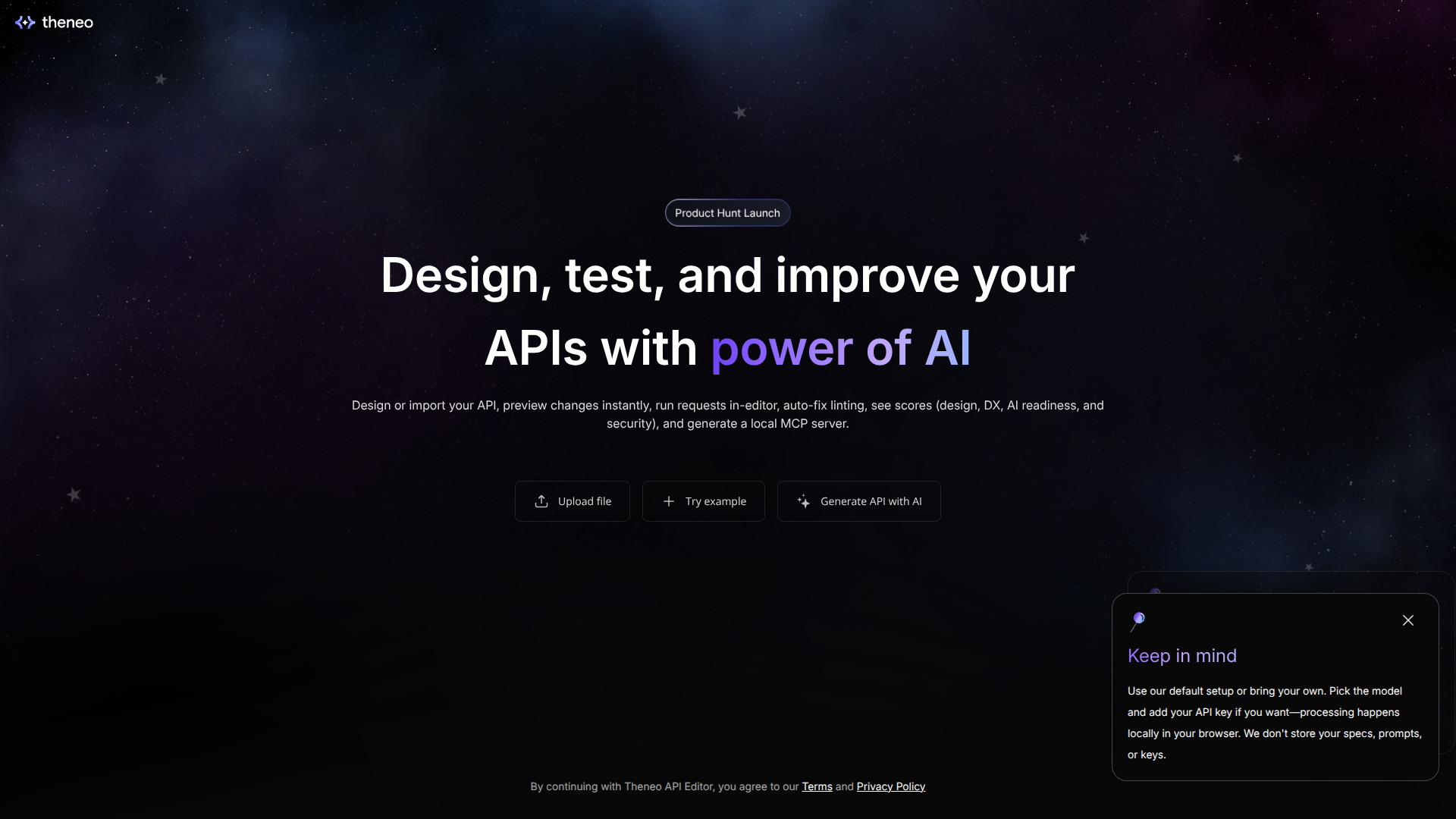 Cursor for your API logo