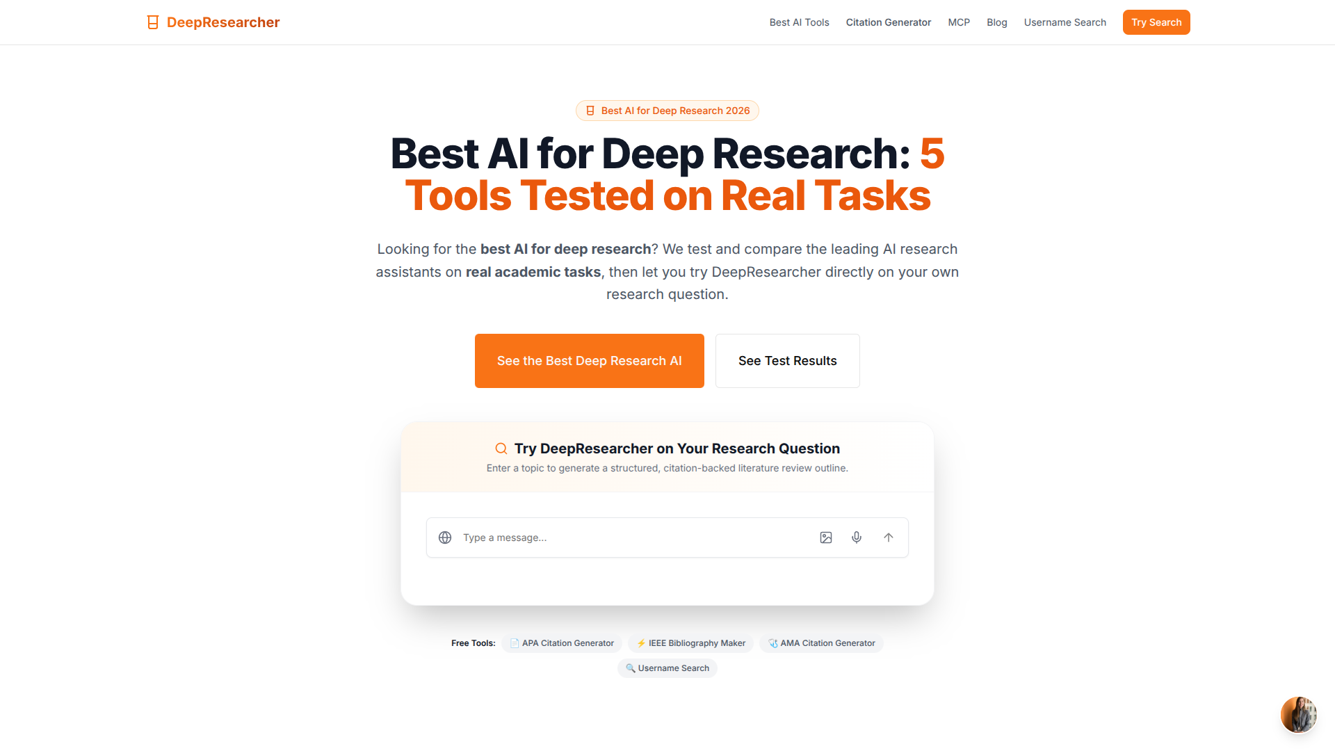 DeepResearcher