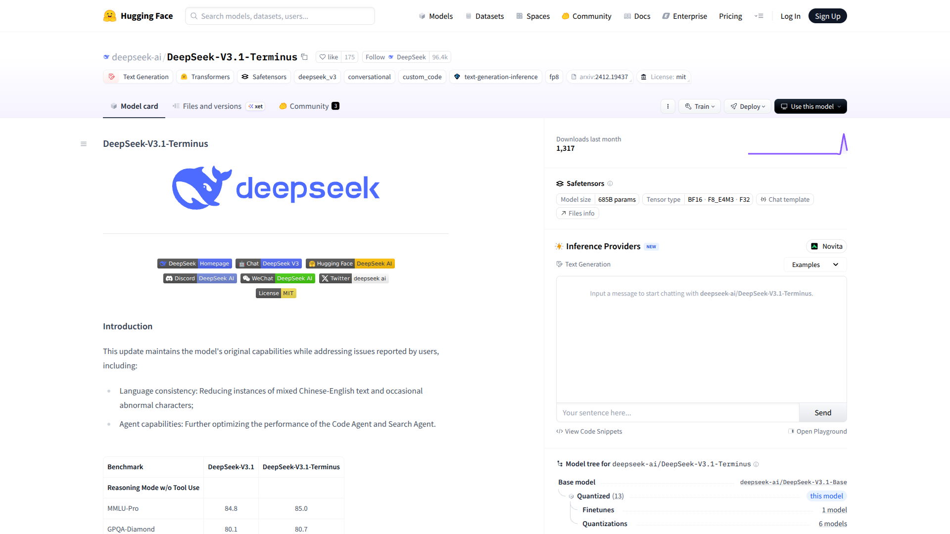 DeepSeek-V3.1-Terminus logo