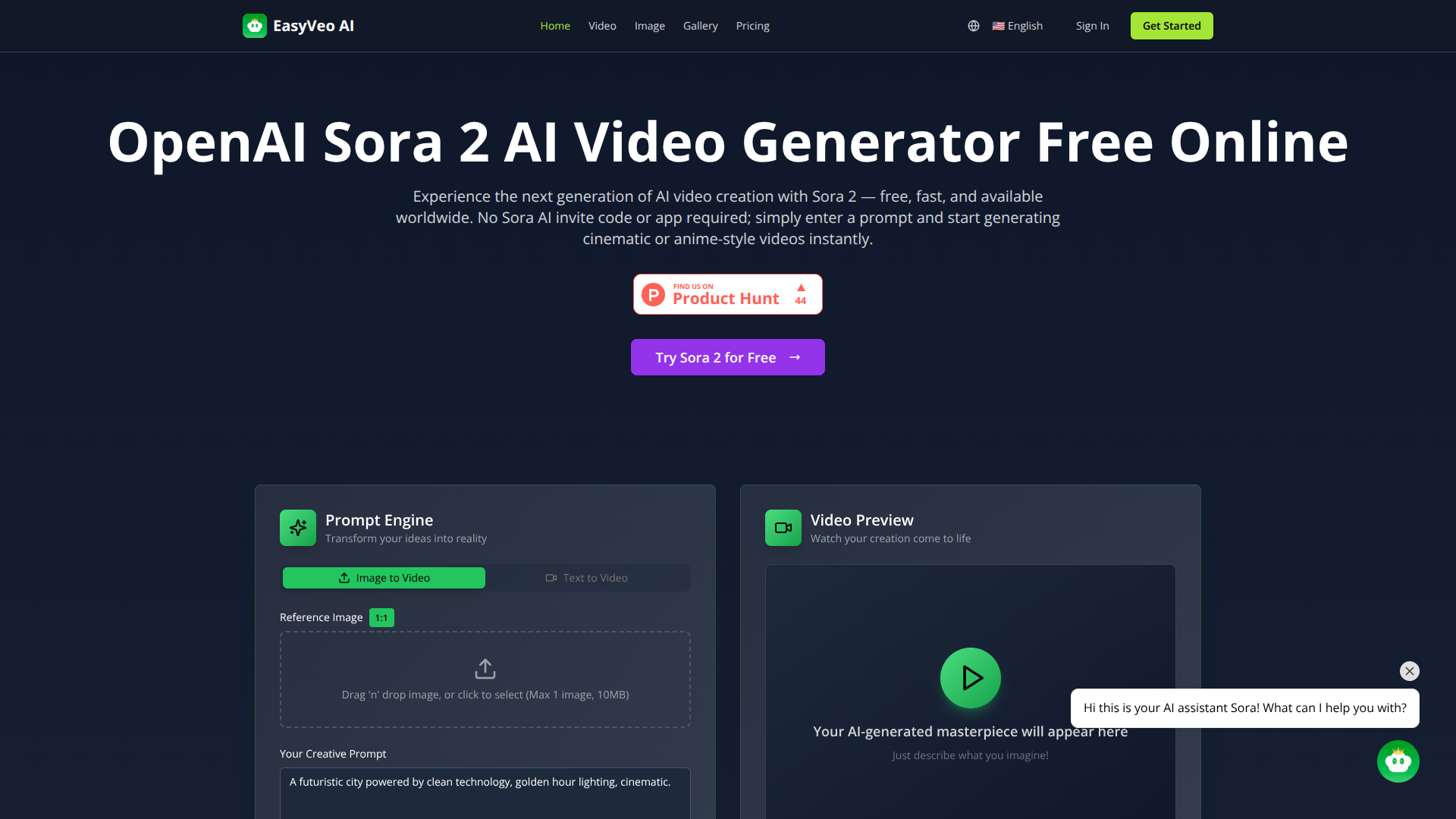 EasyVeo AI screenshot