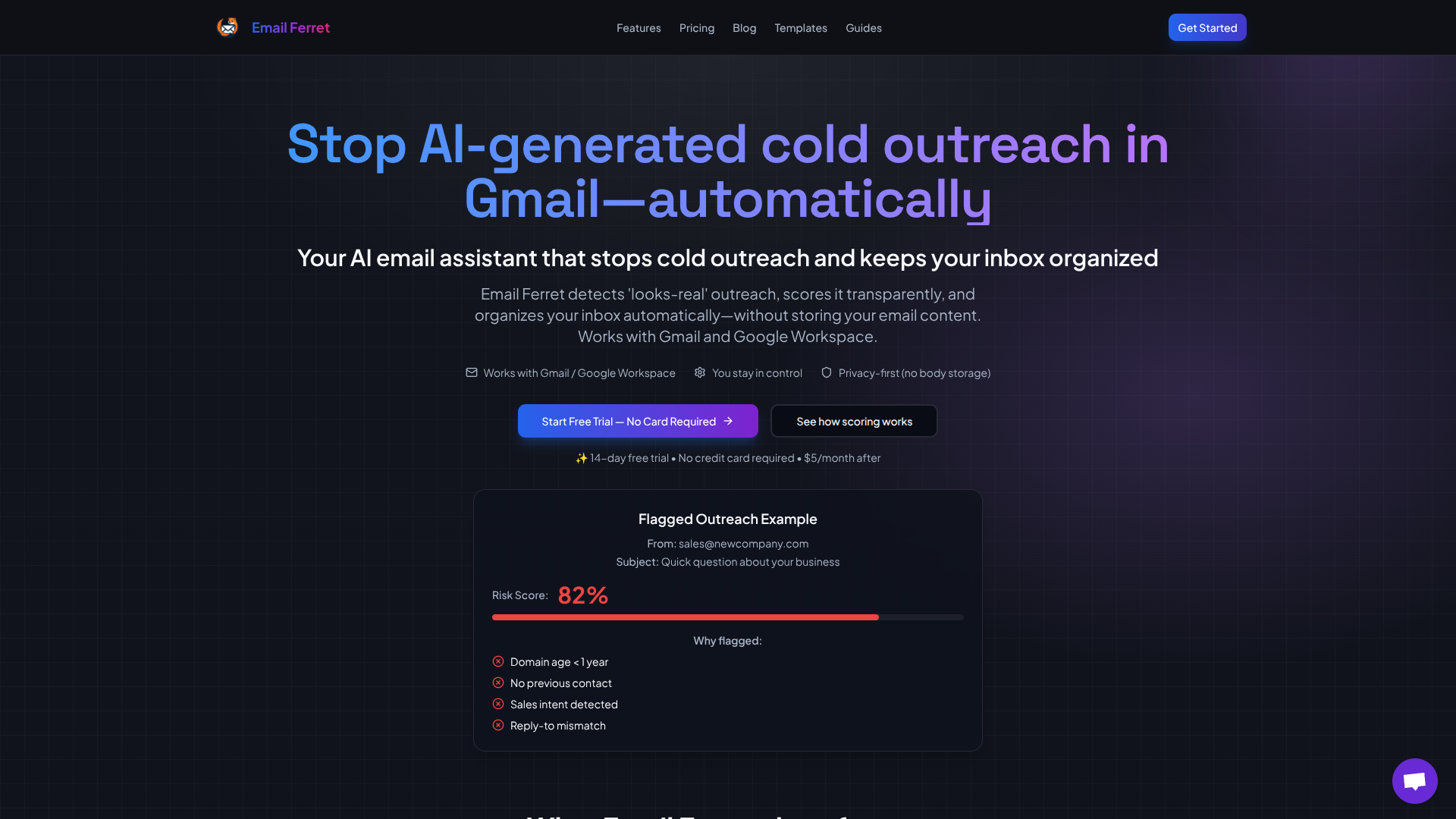 Email Ferret screenshot
